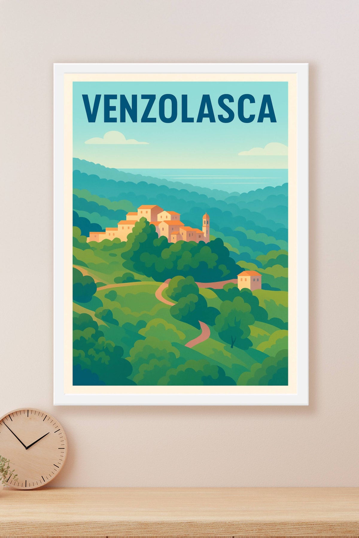 Affiche de Venzolasca - L'évasion bucolique au cœur de la nature corse