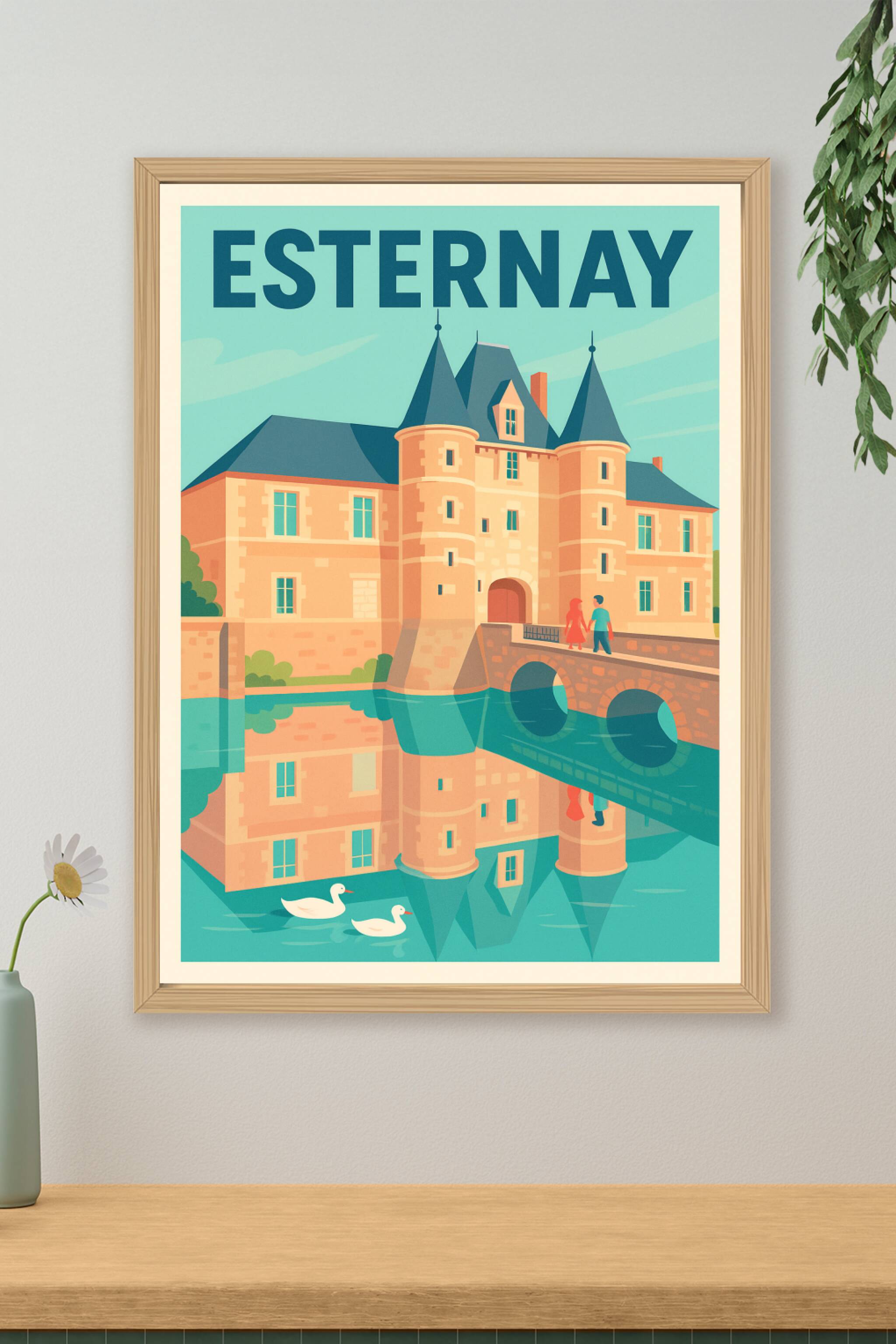 Affiche de Esternay - Charme et sérénité au château