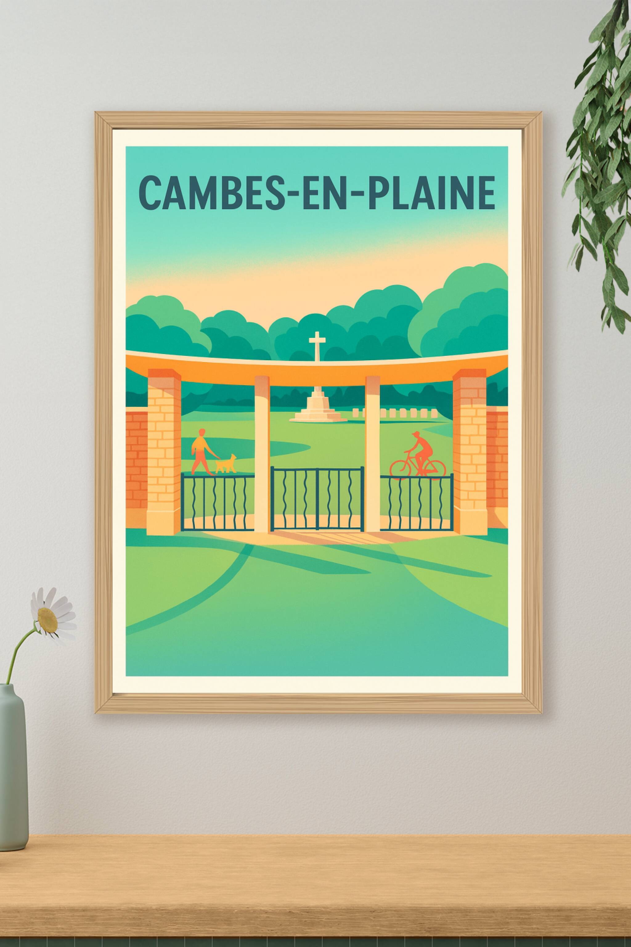 Affiche de Cambes-en-Plaine - Un havre de paix et de nature