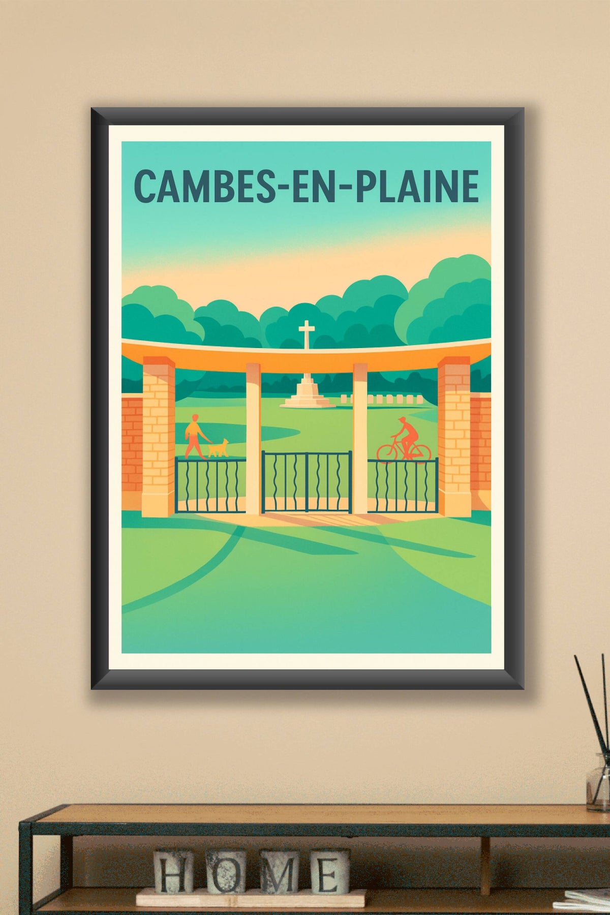 Affiche de Cambes-en-Plaine - Un havre de paix et de nature