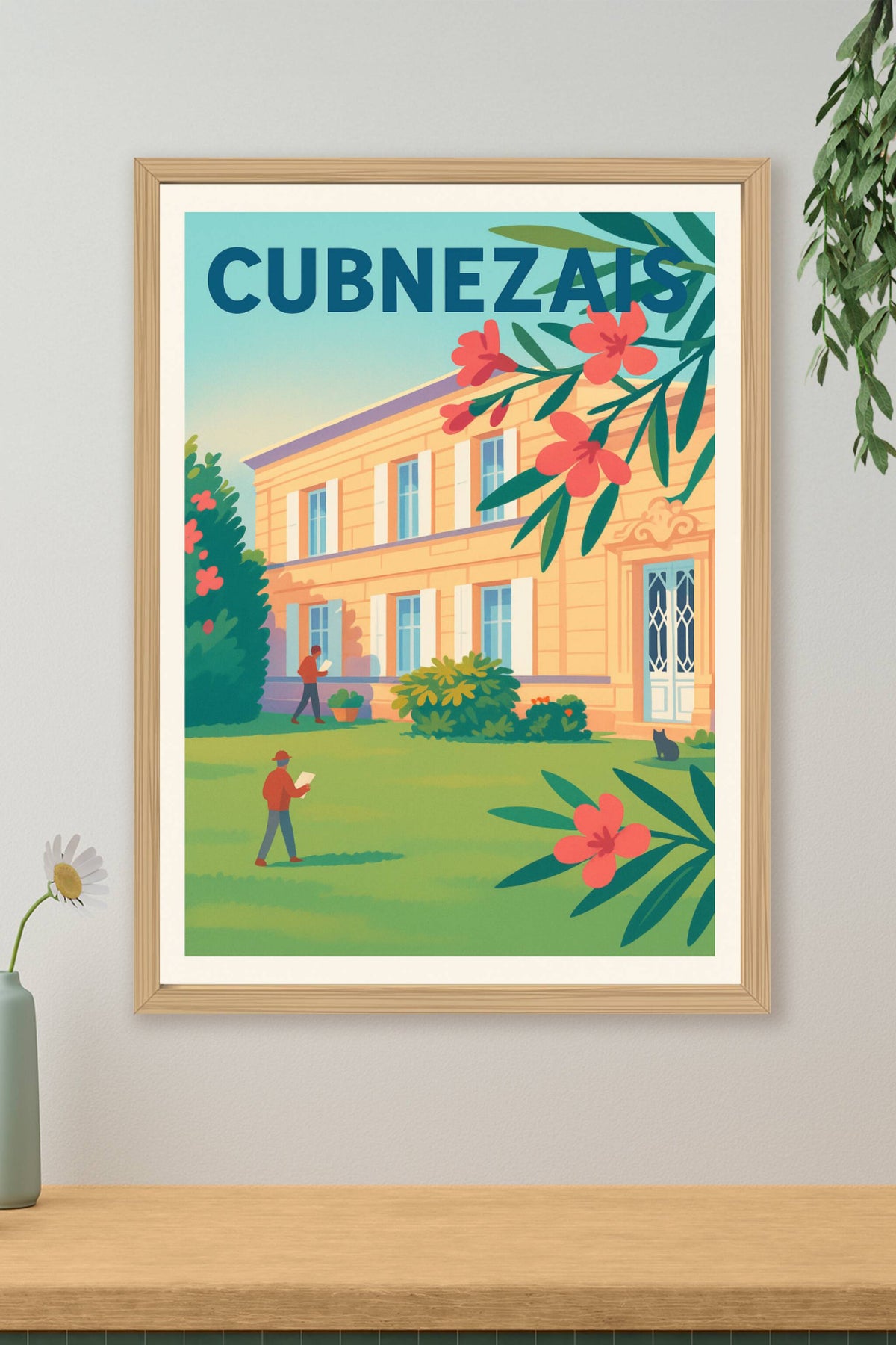Affiche de Cubnezais - Charme et Sérénité en Bord de Gironde