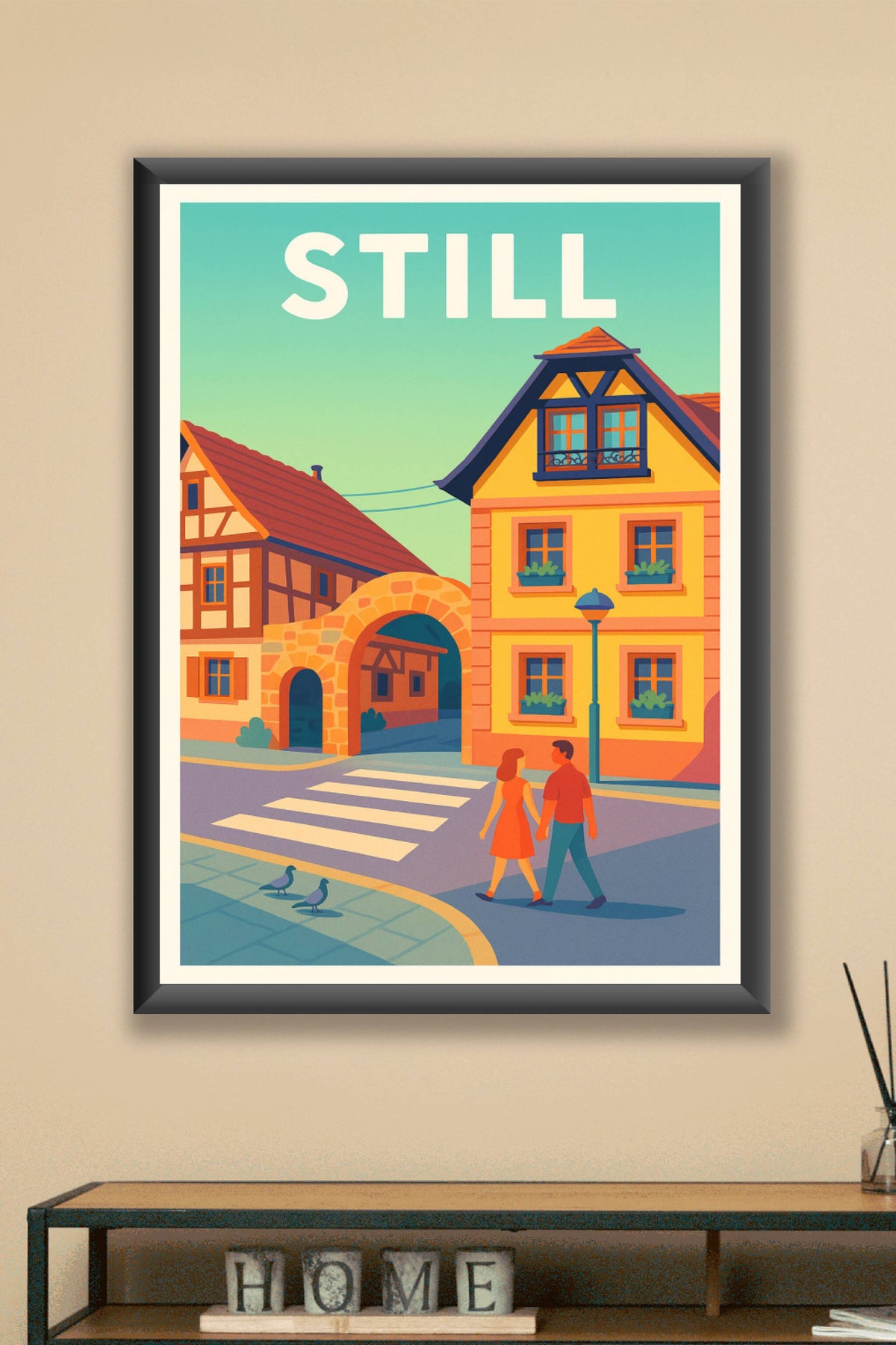 Affiche de Still - Charme paisible d'une cité traditionnelle