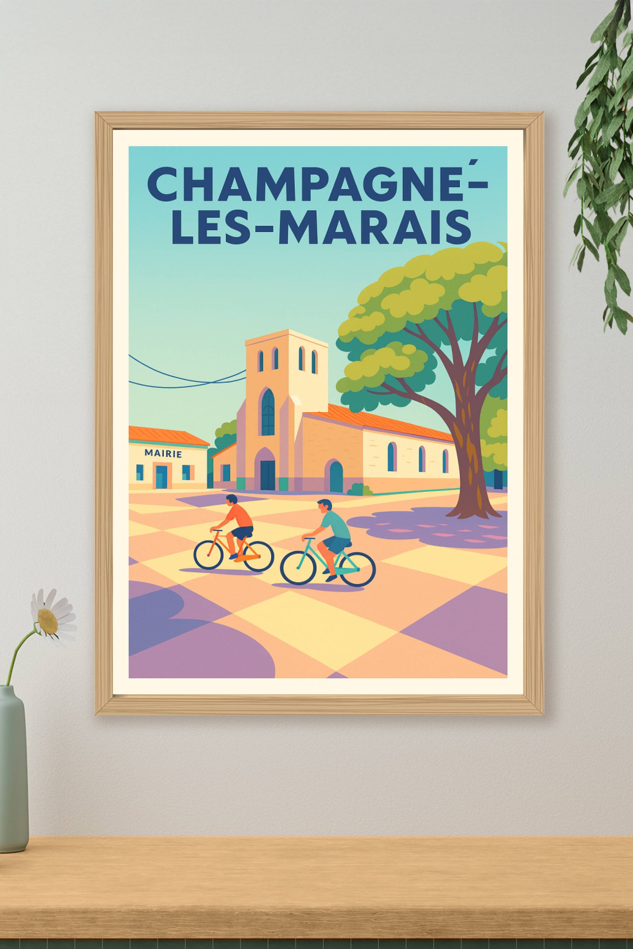 Affiche de Champagné-les-Marais - Escapade paisible au cœur du Marais