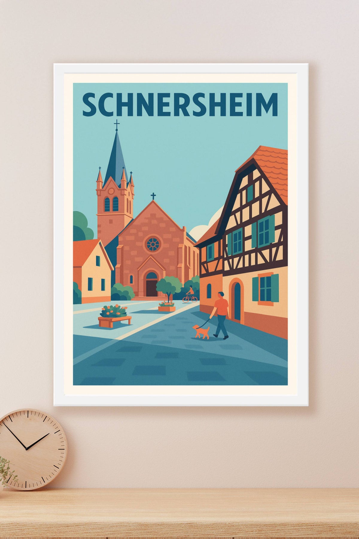 Affiche de Schnersheim - Charme pittoresque et ambiance paisible