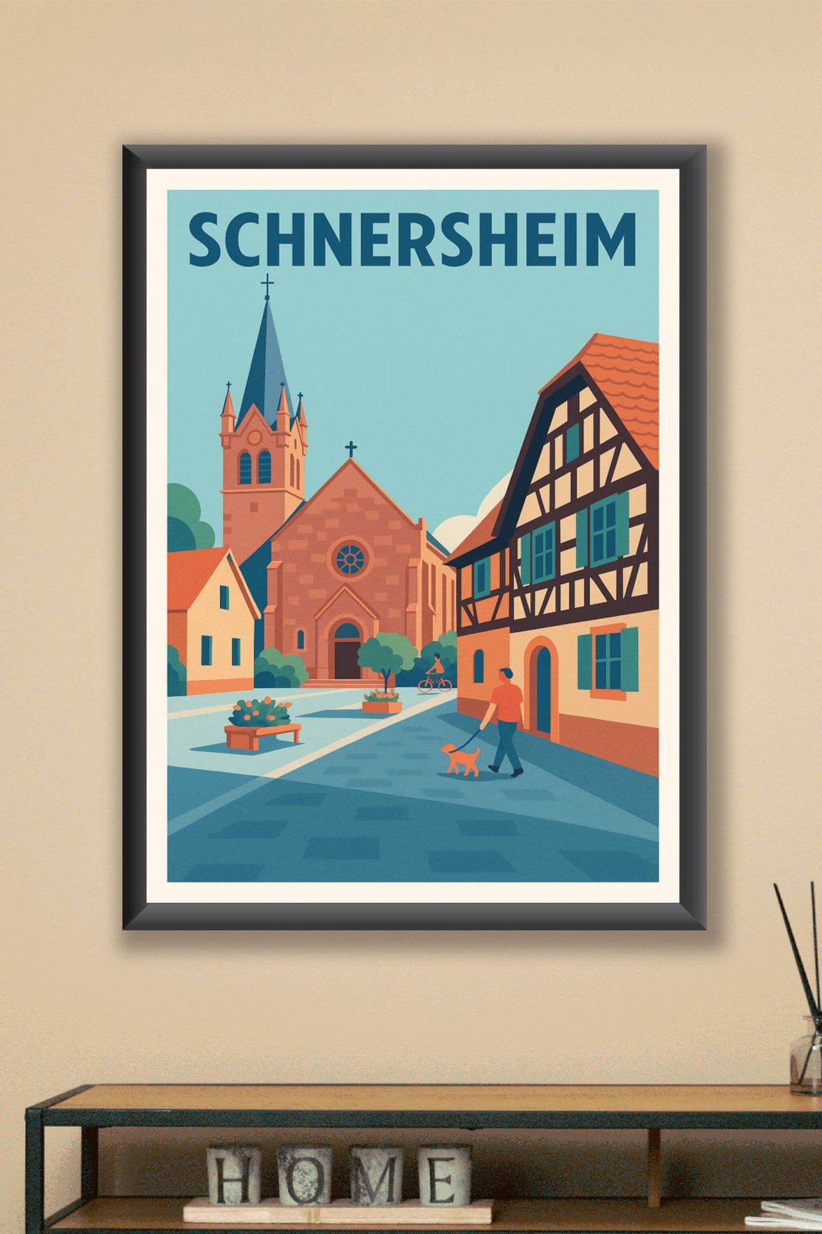 Affiche de Schnersheim - Charme pittoresque et ambiance paisible