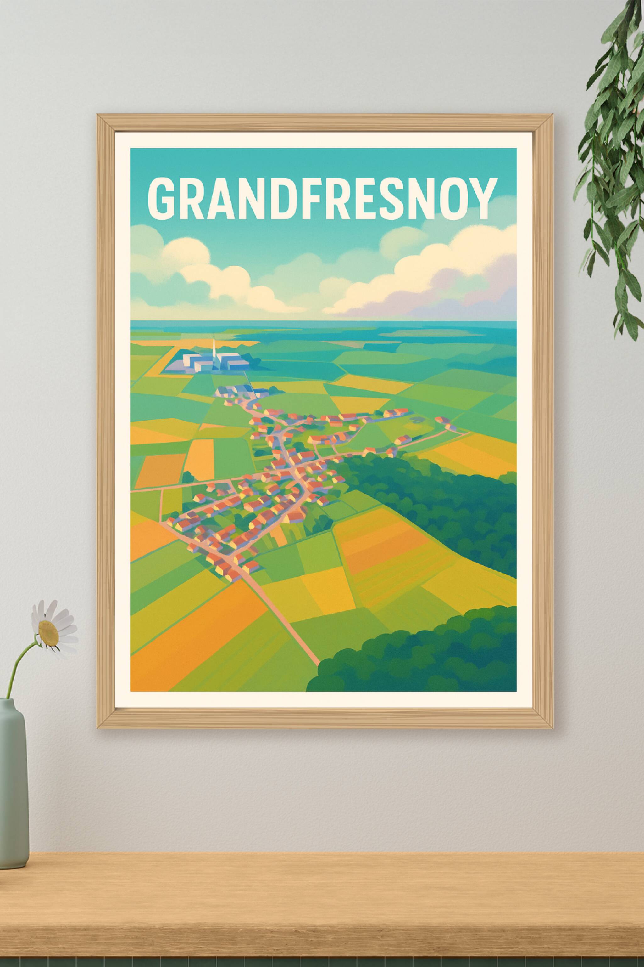 Affiche de Grandfresnoy - Charme bucolique en pleine campagne