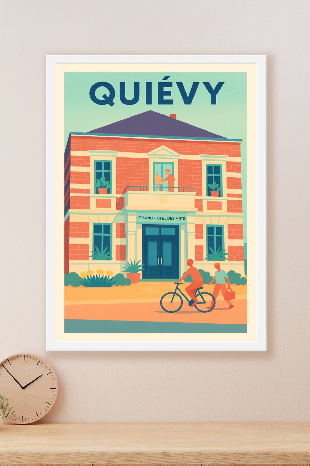 Affiche de Quiévy - Charme artistique et douceur de vivre