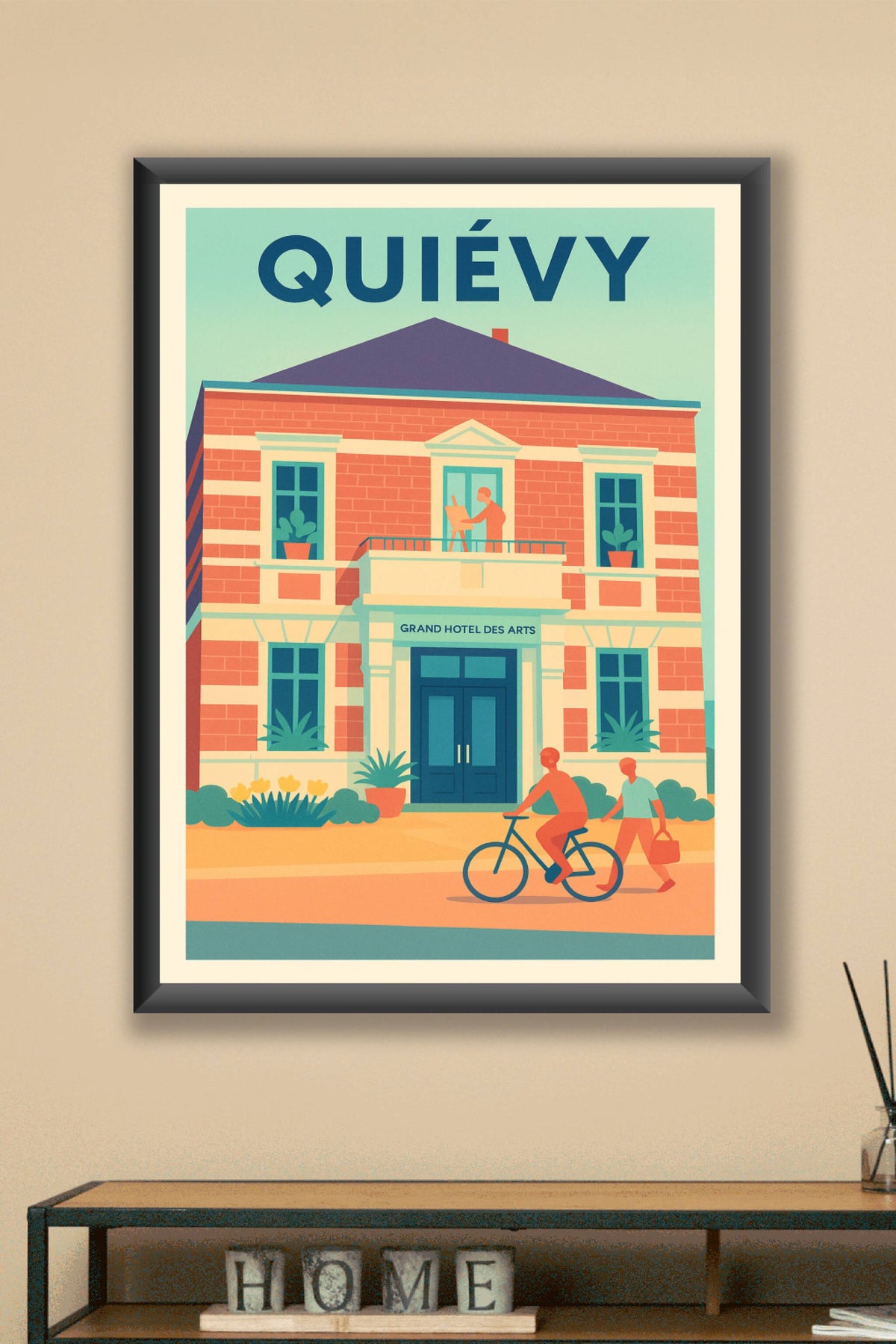 Affiche de Quiévy - Charme artistique et douceur de vivre