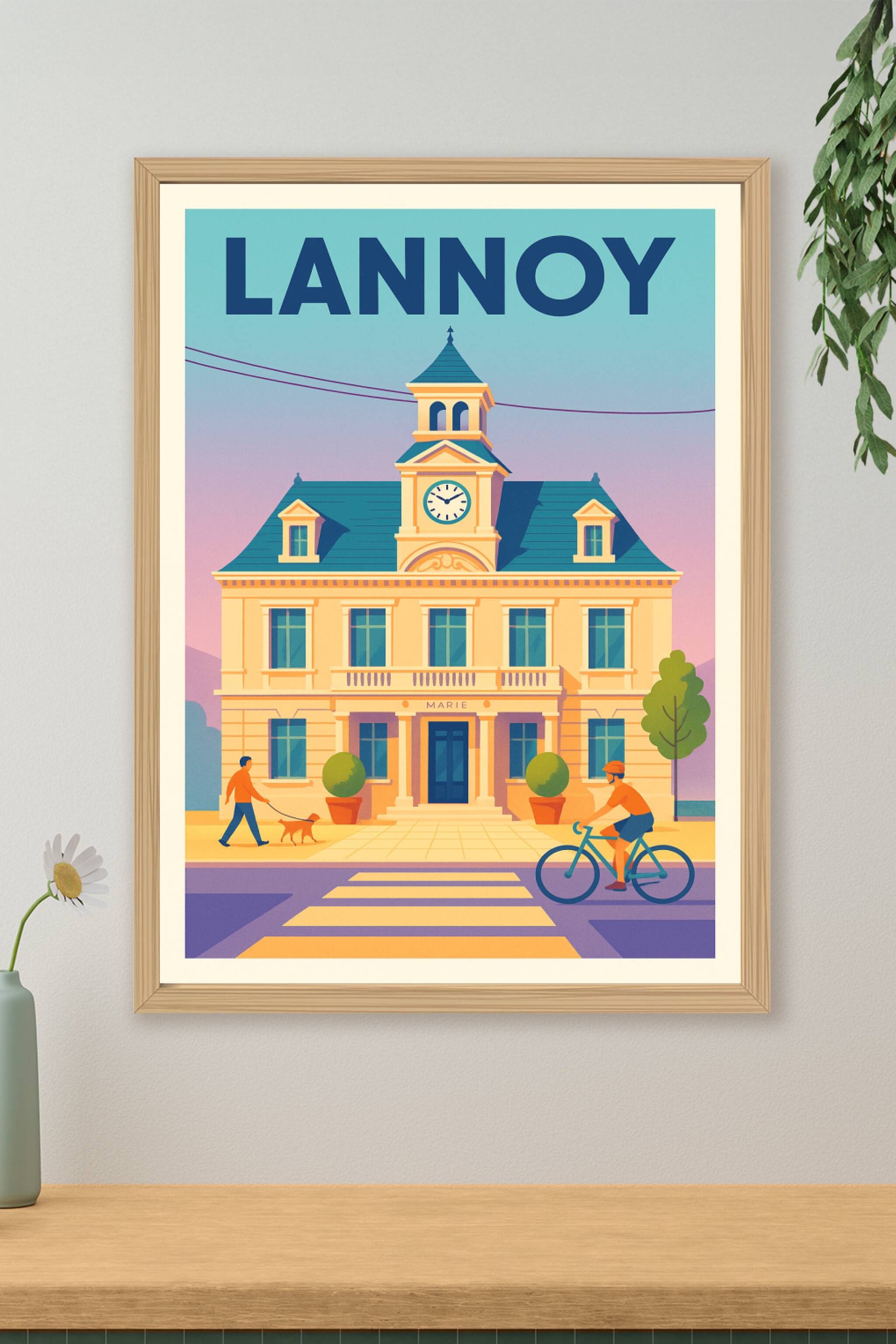 Affiche de Lannoy - Charme et quiétude au cœur de la ville