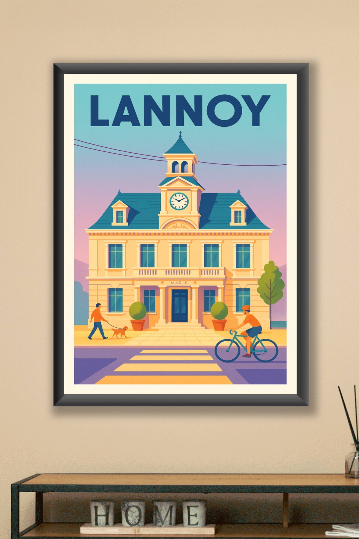 Affiche de Lannoy - Charme et quiétude au cœur de la ville