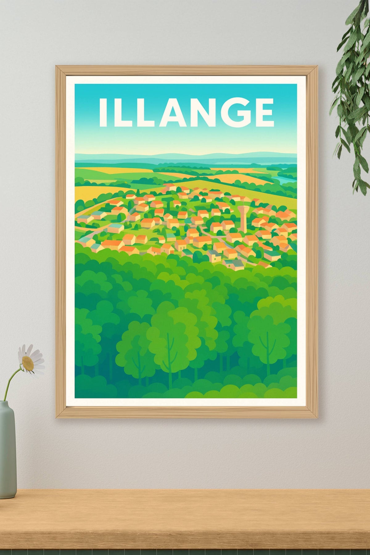 Affiche de Illange - Harmonie champêtre et nature