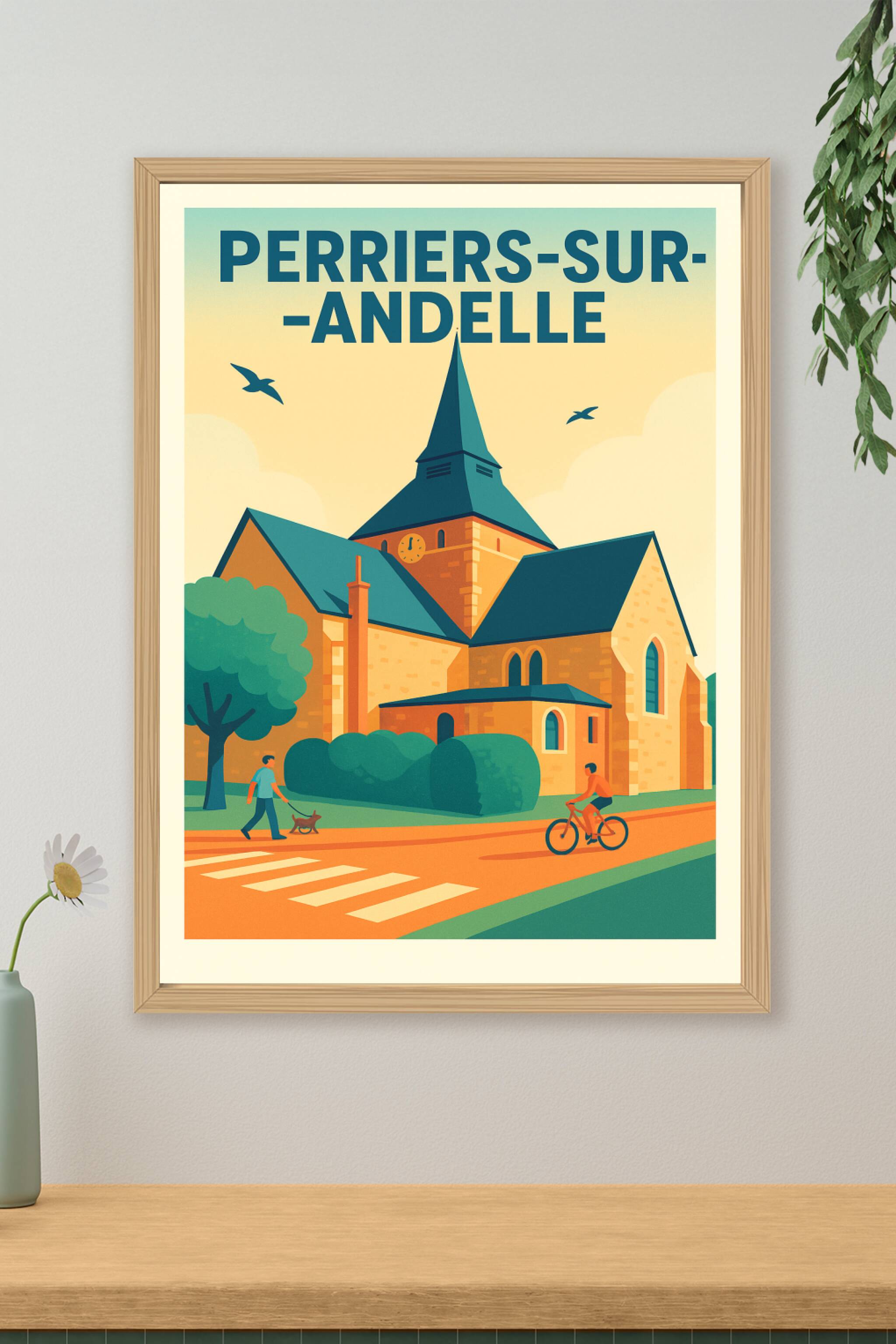 Affiche de Perriers-sur-Andelle - Charme paisible au cœur de la Normandie