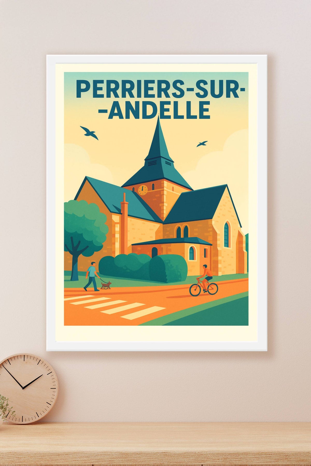 Affiche de Perriers-sur-Andelle - Charme paisible au cœur de la Normandie