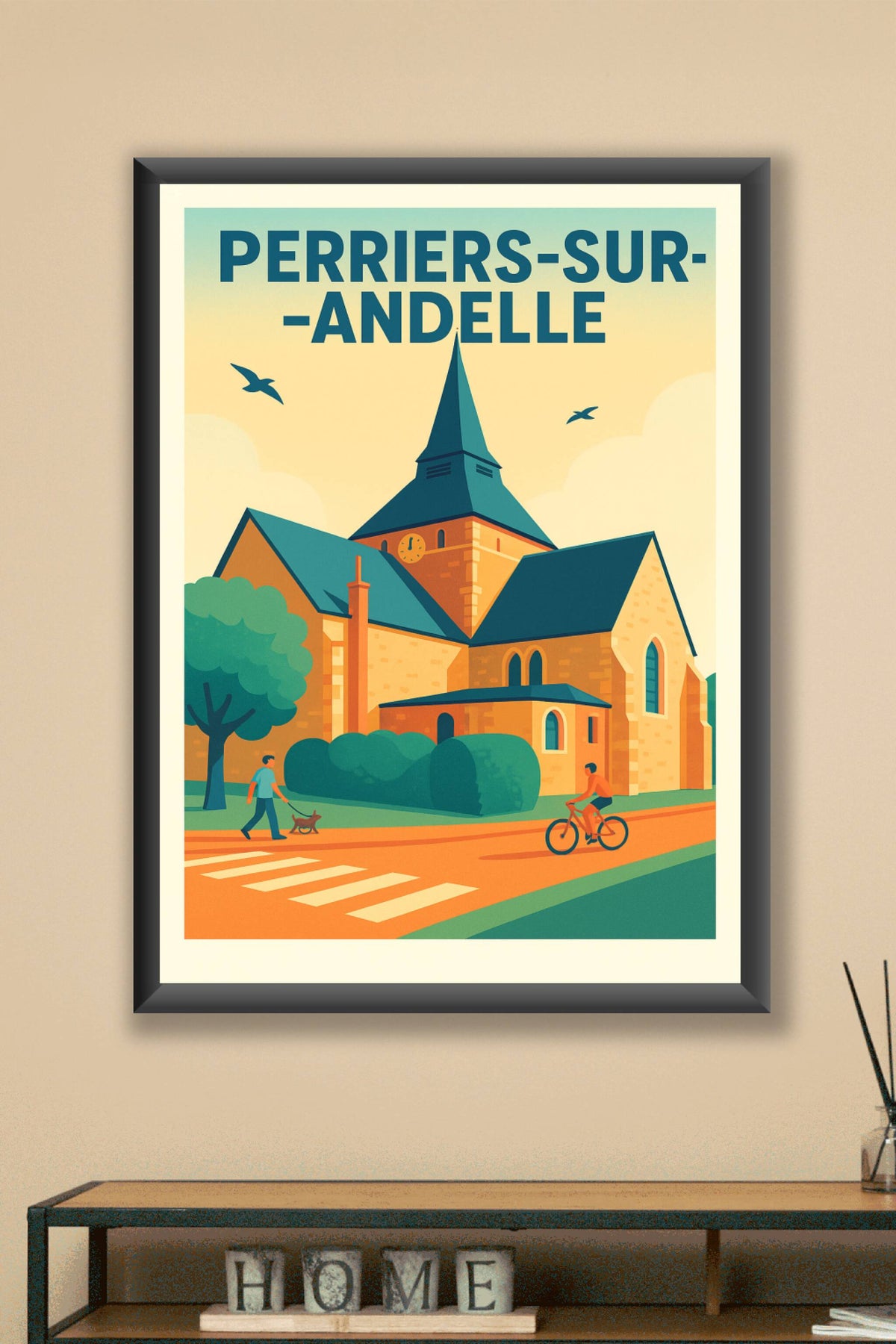 Affiche de Perriers-sur-Andelle - Charme paisible au cœur de la Normandie