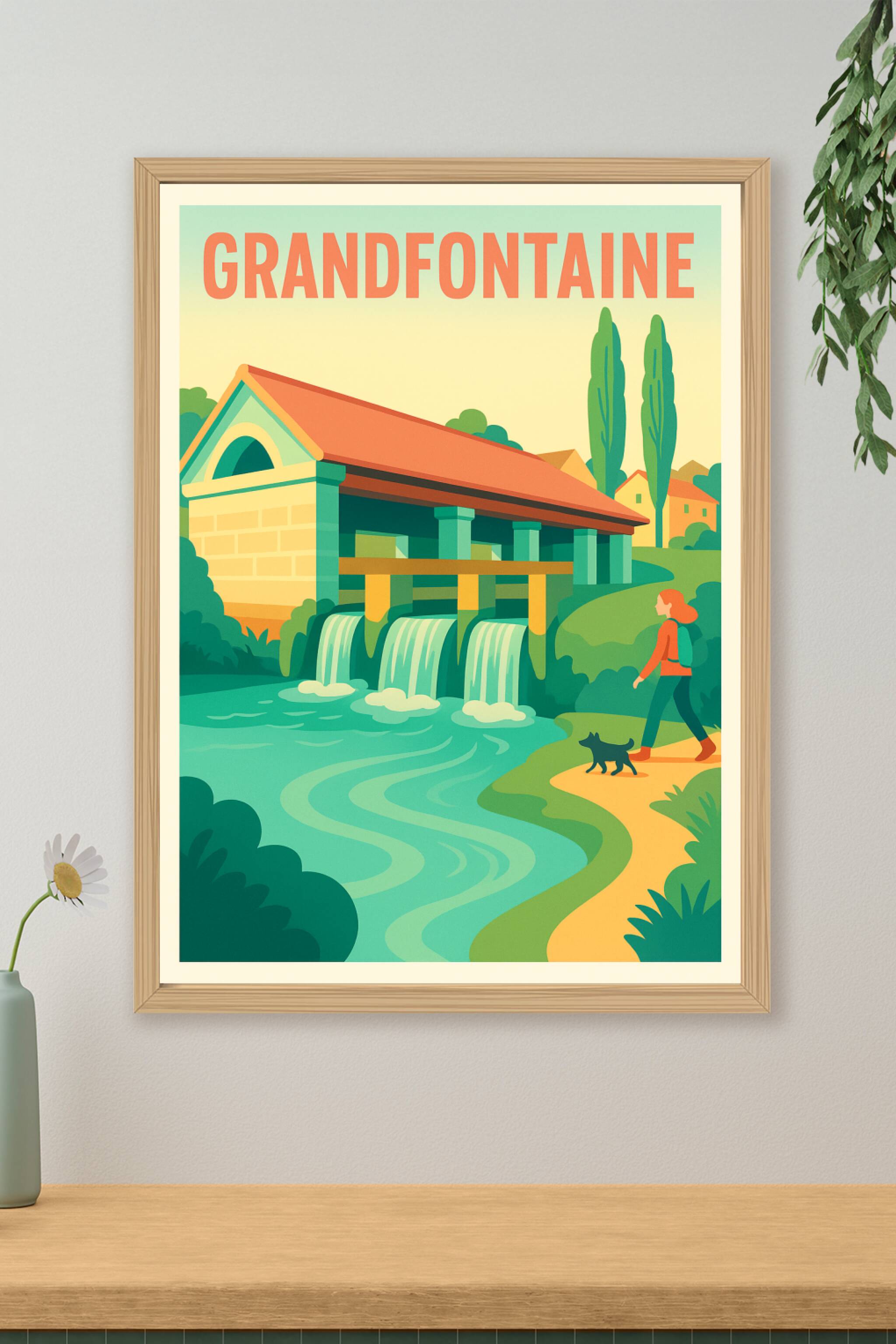 Affiche de Grandfontaine - Escapade nature et charme bucolique