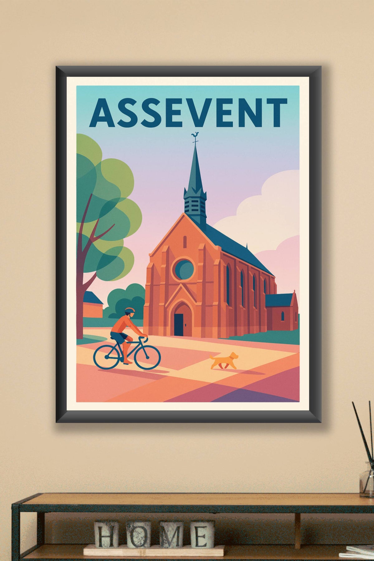 Affiche de Assevent - Charme et sérénité au cœur du village
