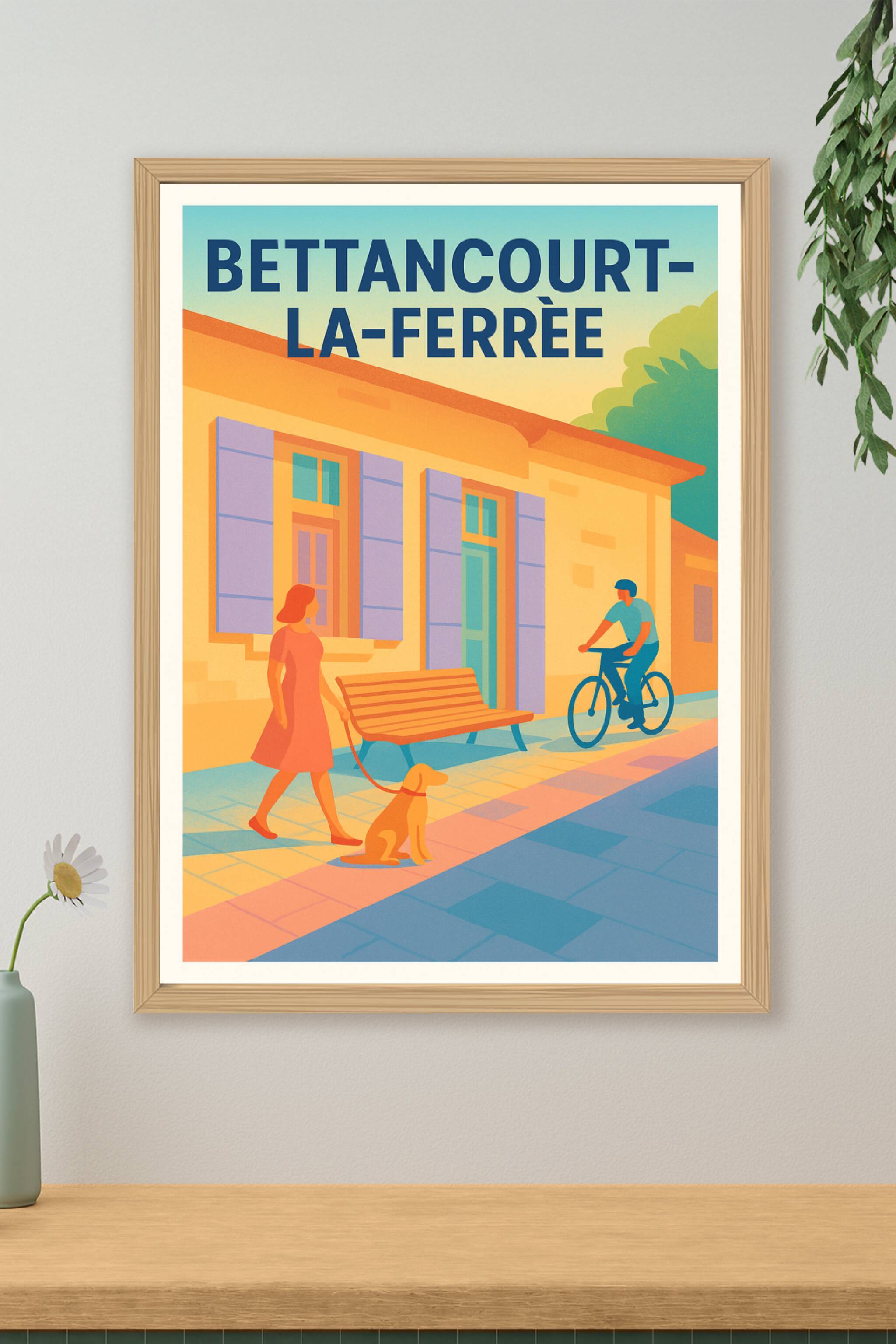Affiche de Bettancourt-la-Ferrée - Charme paisible au cœur de la ville