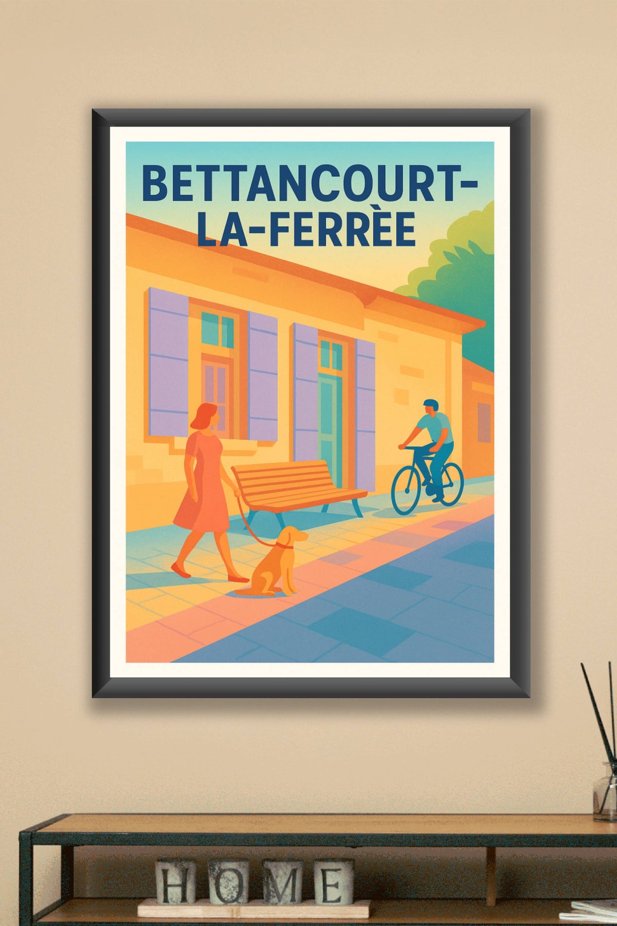 Affiche de Bettancourt-la-Ferrée - Charme paisible au cœur de la ville