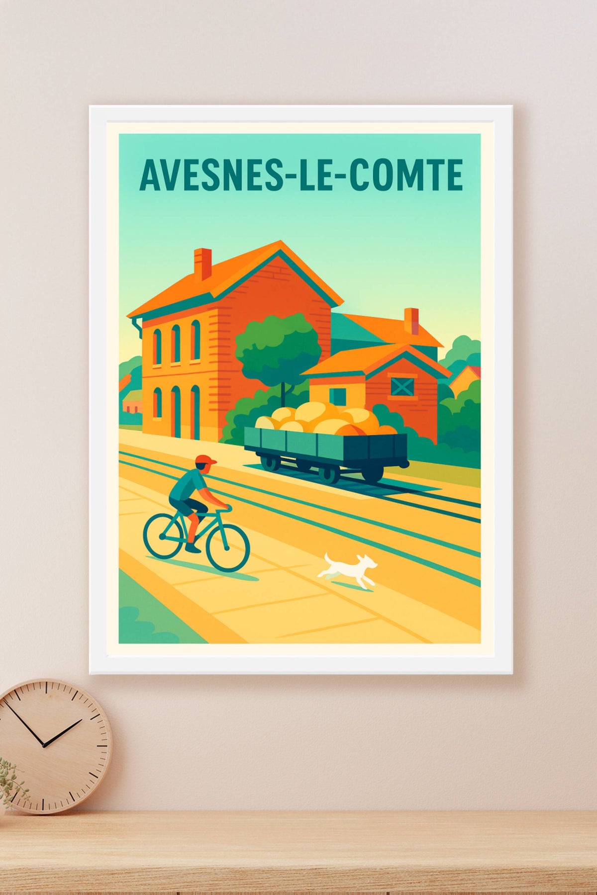 Affiche de Avesnes-le-Comte - Charme bucolique et douceur de vivre