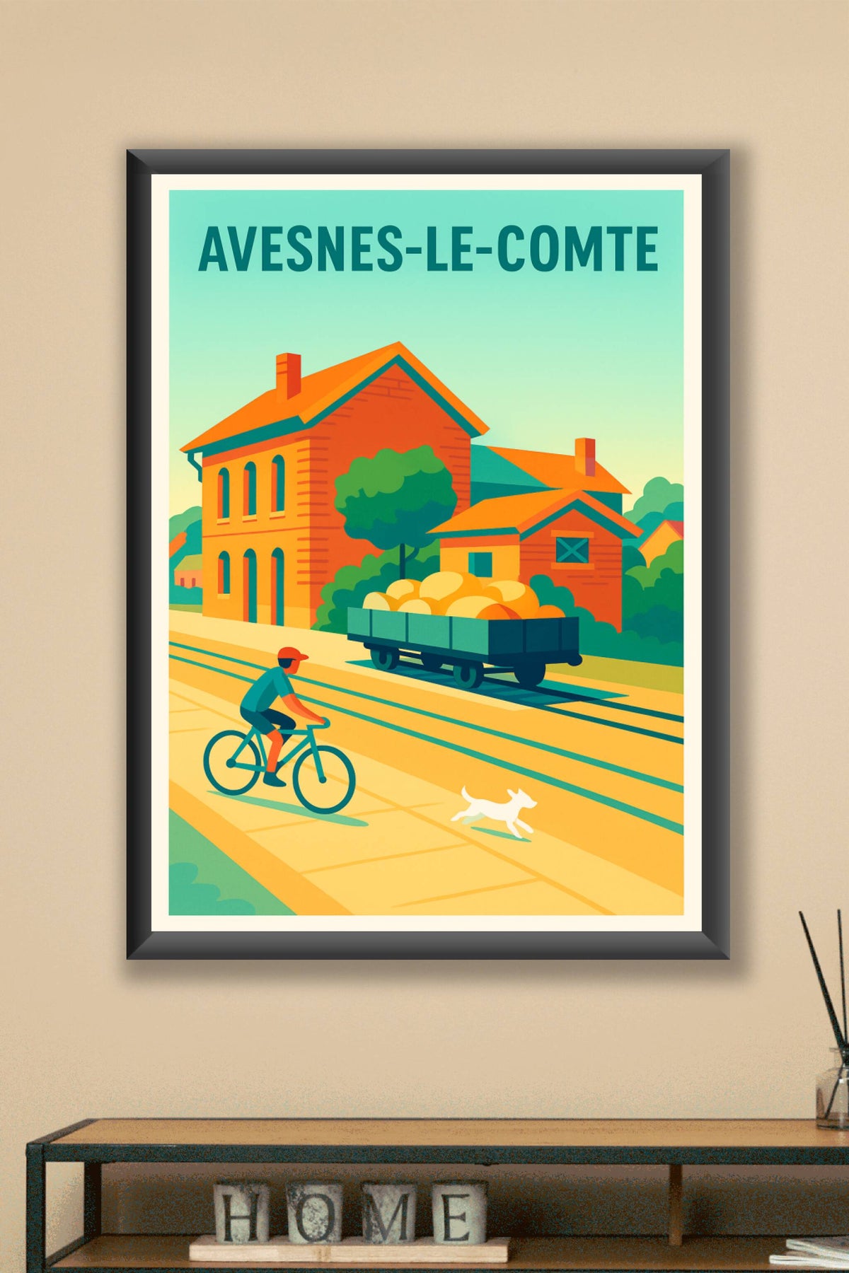 Affiche de Avesnes-le-Comte - Charme bucolique et douceur de vivre