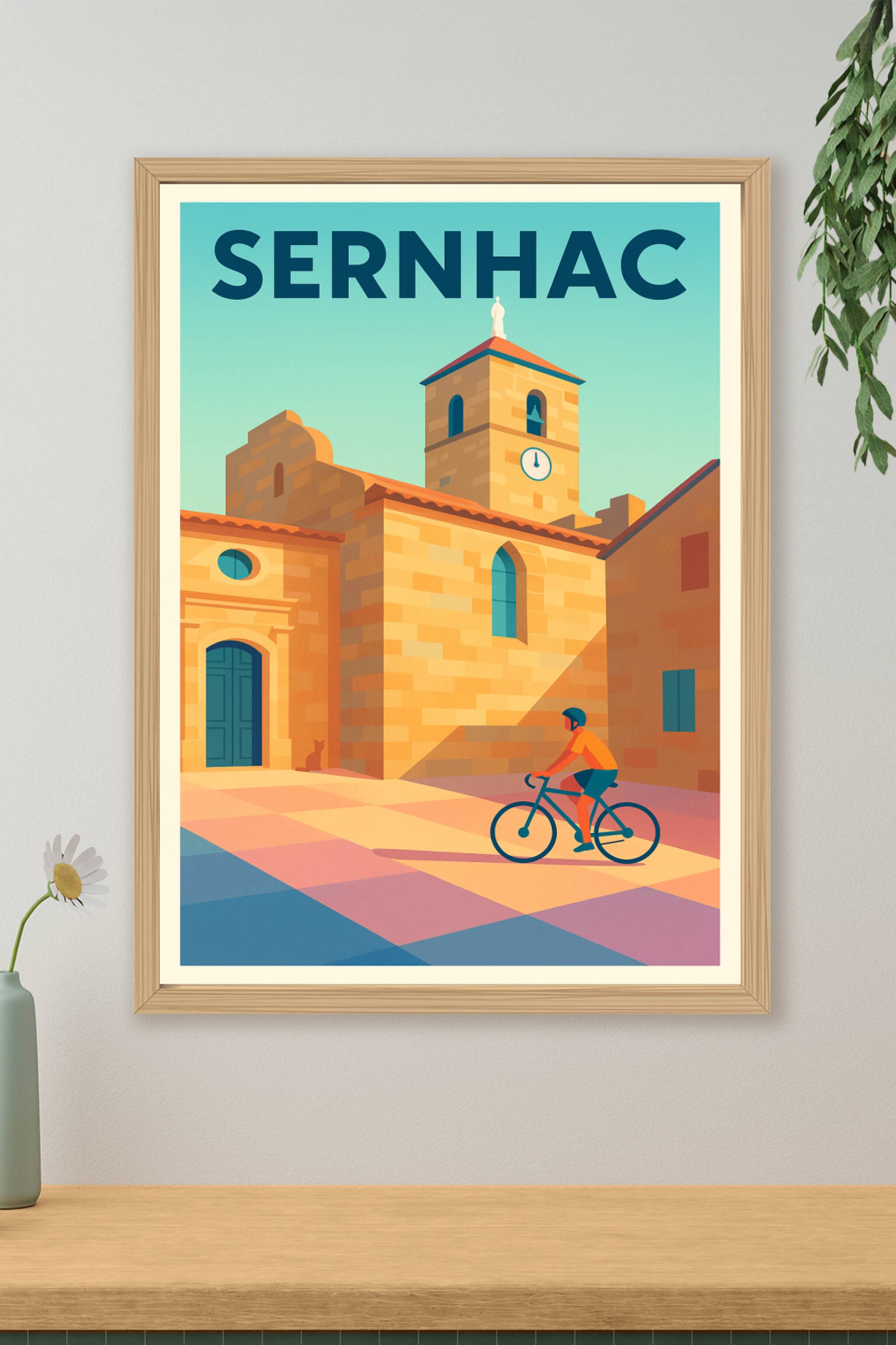 Affiche de Sernhac - Charme et Sérénité Méditerranéenne