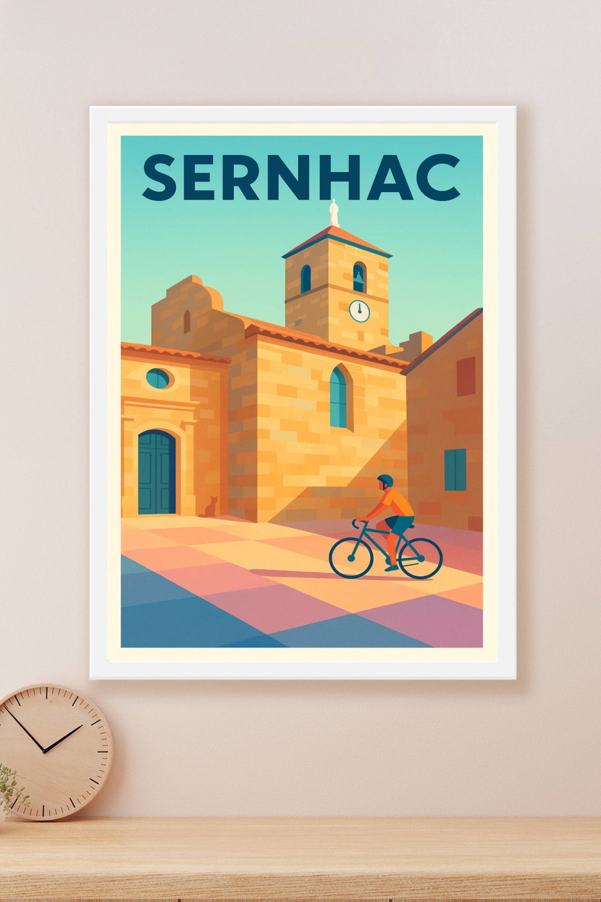 Affiche de Sernhac - Charme et Sérénité Méditerranéenne
