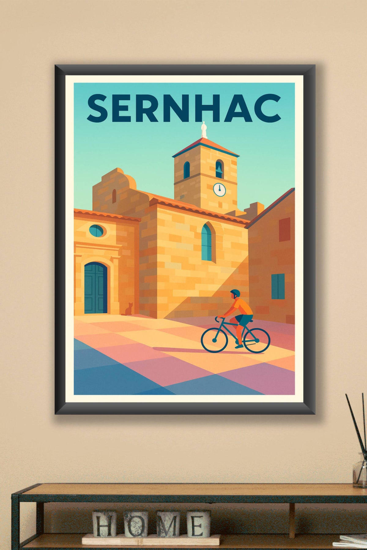 Affiche de Sernhac - Charme et Sérénité Méditerranéenne