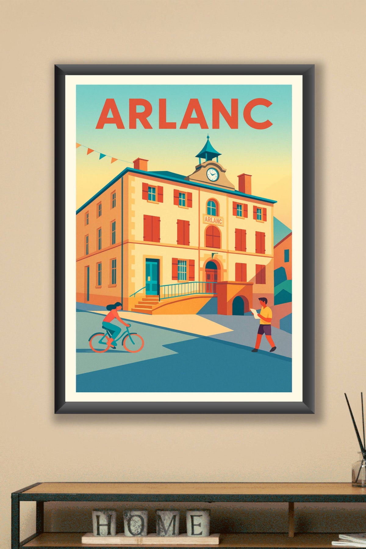Affiche de Arlanc - Charme et douceur au cœur du village