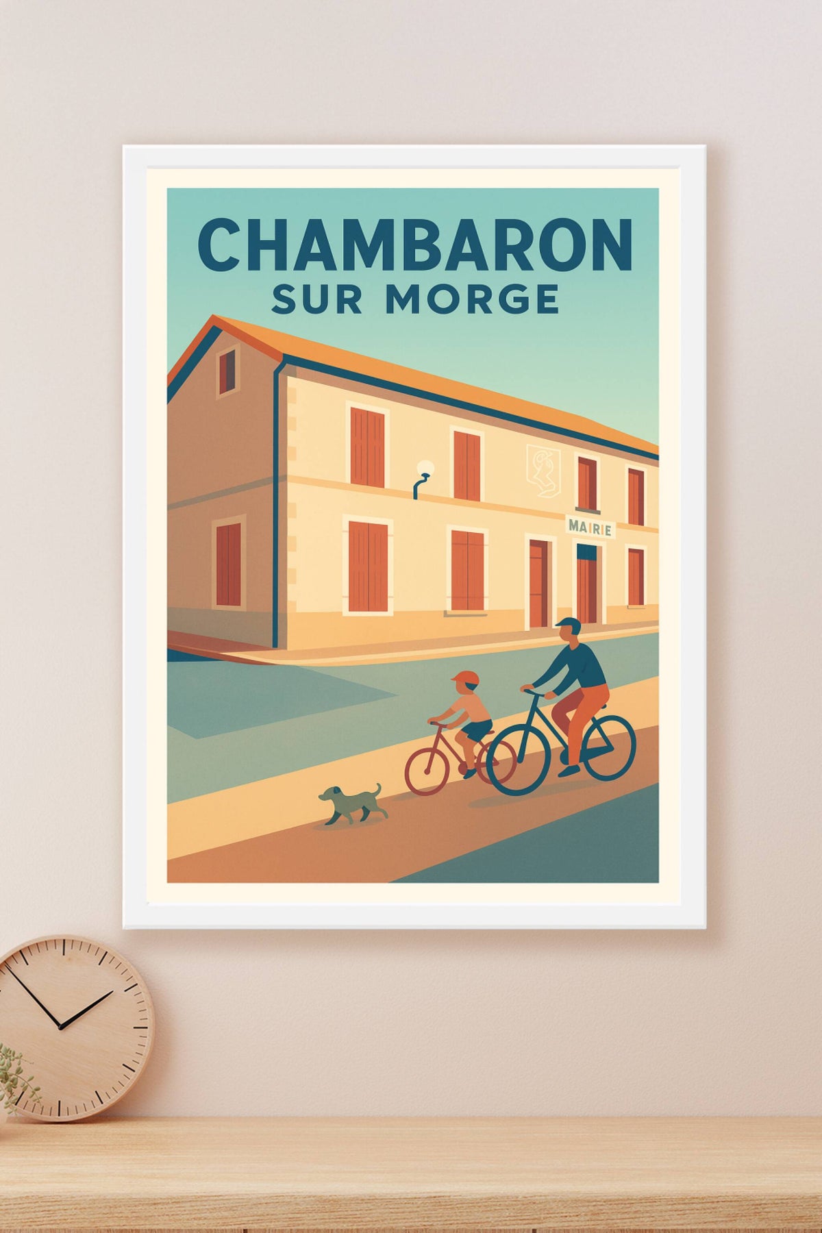 Affiche de Chambaron sur Morge - Vie paisible et douce en pleine nature