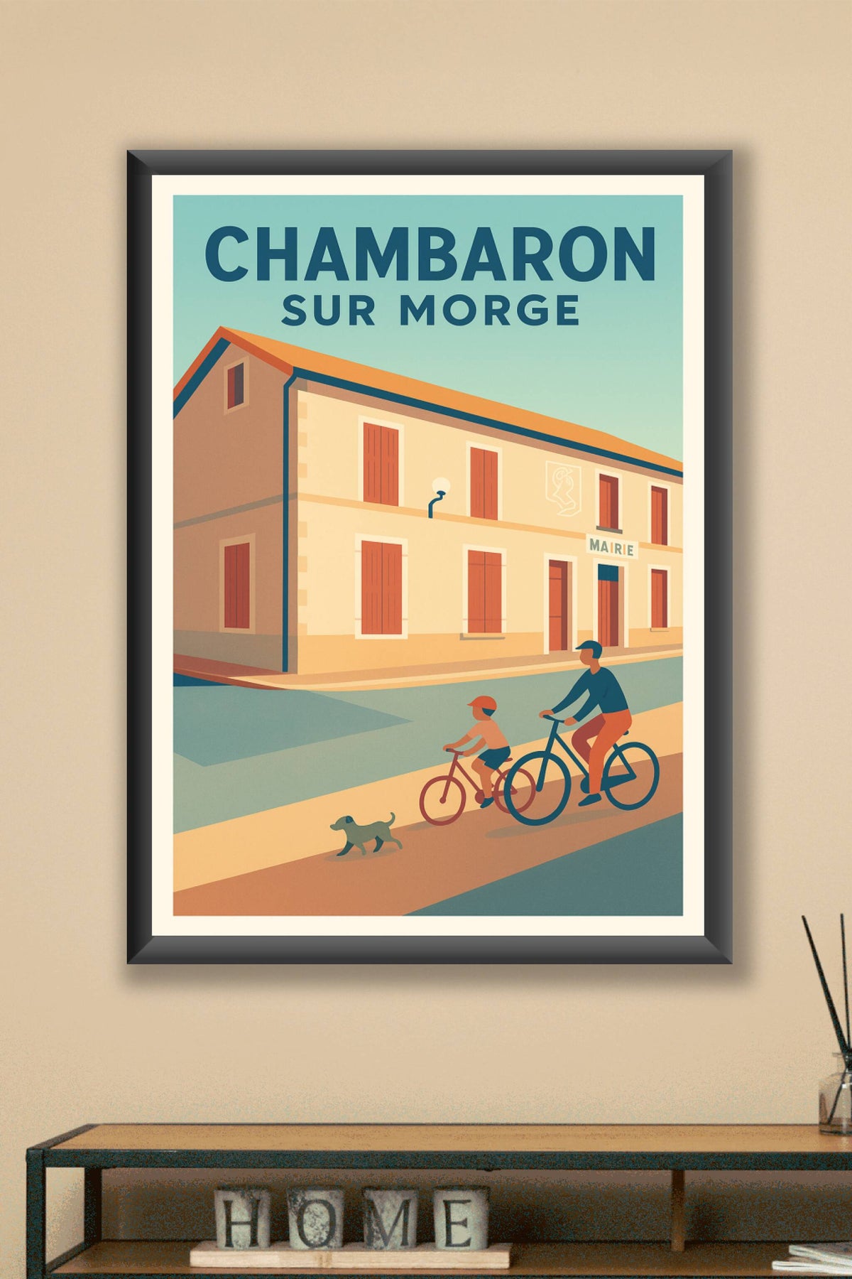 Affiche de Chambaron sur Morge - Vie paisible et douce en pleine nature