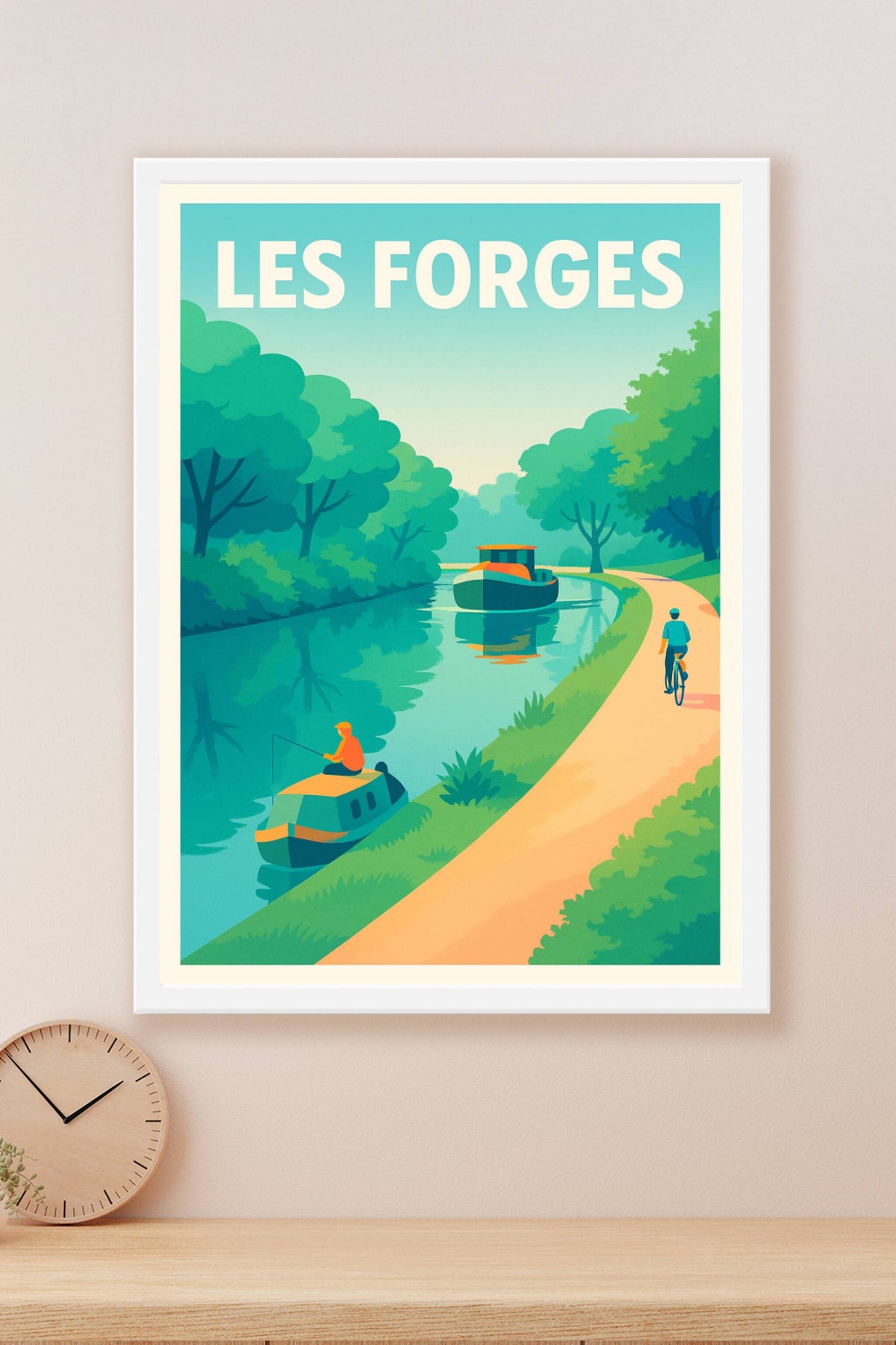 Affiche de Les Forges - Évasion paisible au fil de l'eau