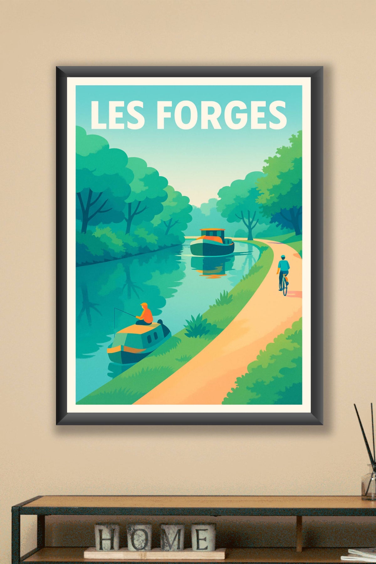 Affiche de Les Forges - Évasion paisible au fil de l'eau