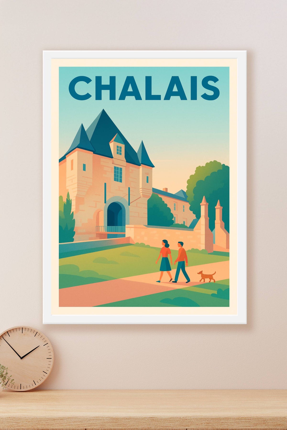 Affiche de Chalais - Flânerie et charme historique