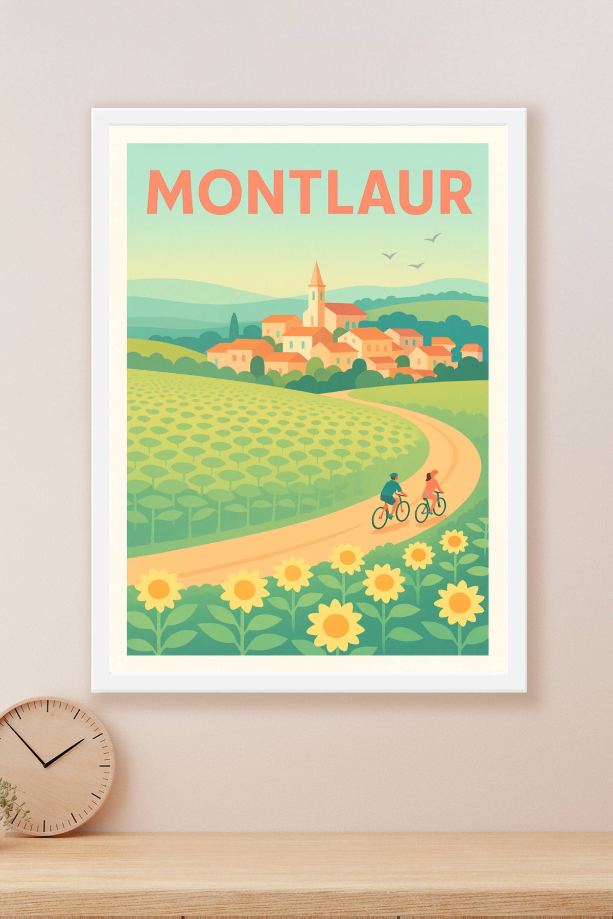Affiche de Montlaur - Balade bucolique au cœur des champs de tournesols