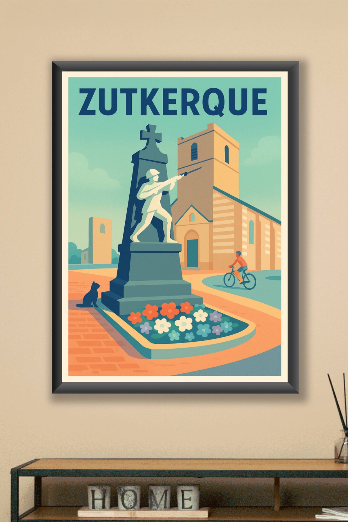 Affiche de Zutkerque - Charme et Histoire en Plein Cœur