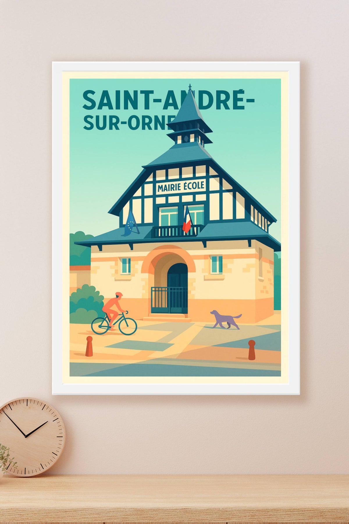 Affiche de Saint-André-sur-Orne - Évasion paisible au cœur du village