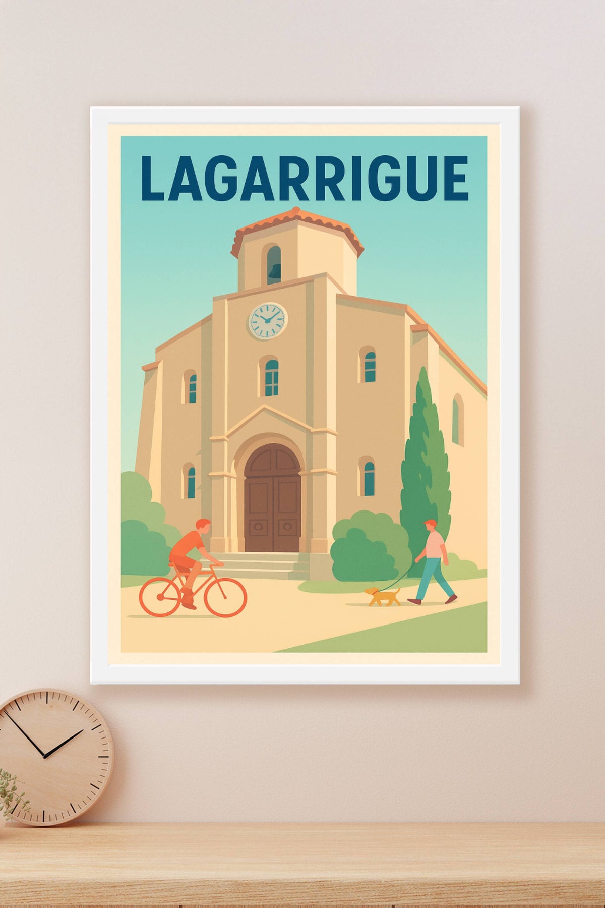 Affiche de Lagarrigue - Charme et sérénité au cœur du village
