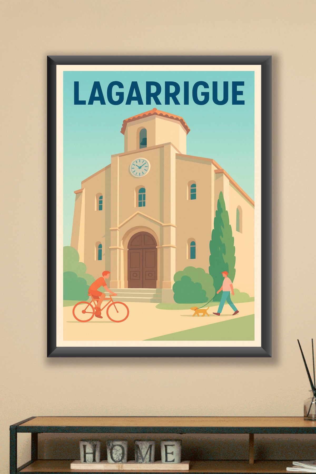 Affiche de Lagarrigue - Charme et sérénité au cœur du village