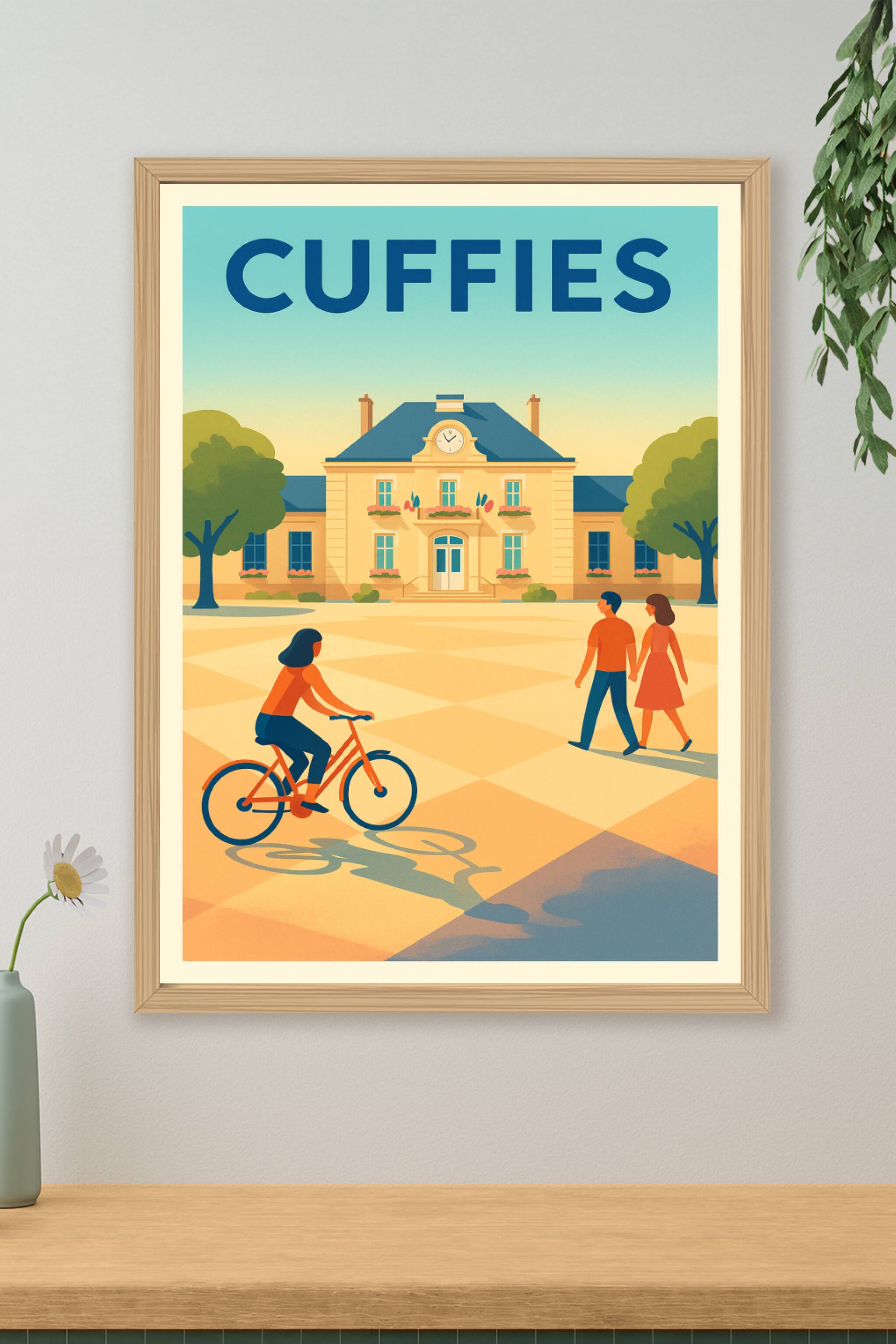 Affiche de Cuffies - Charme et douceur au cœur de la ville