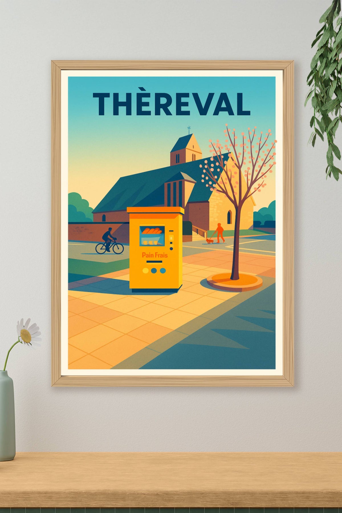 Affiche de Thèreval - Charme et douceur de la vie locale