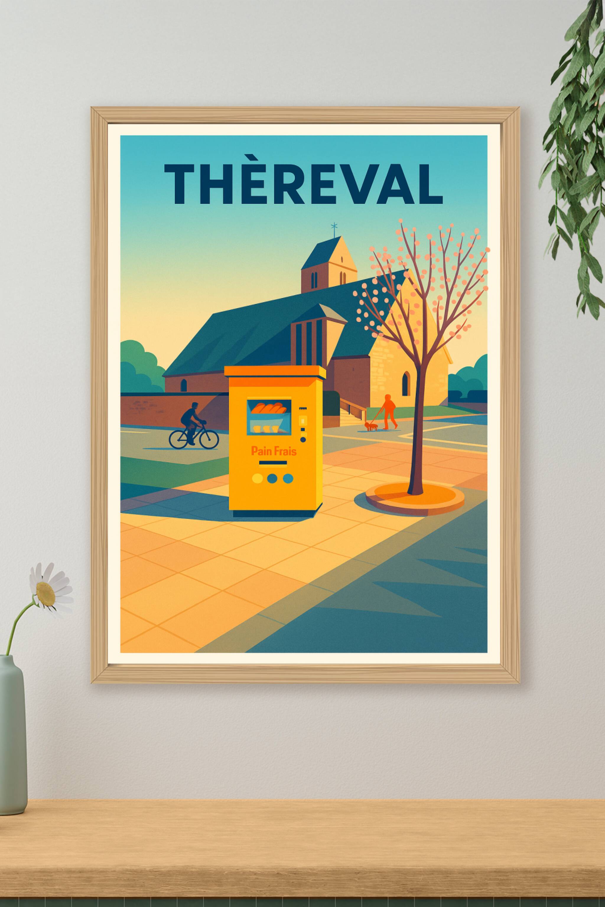 Affiche de Thèreval - Charme et douceur de la vie locale