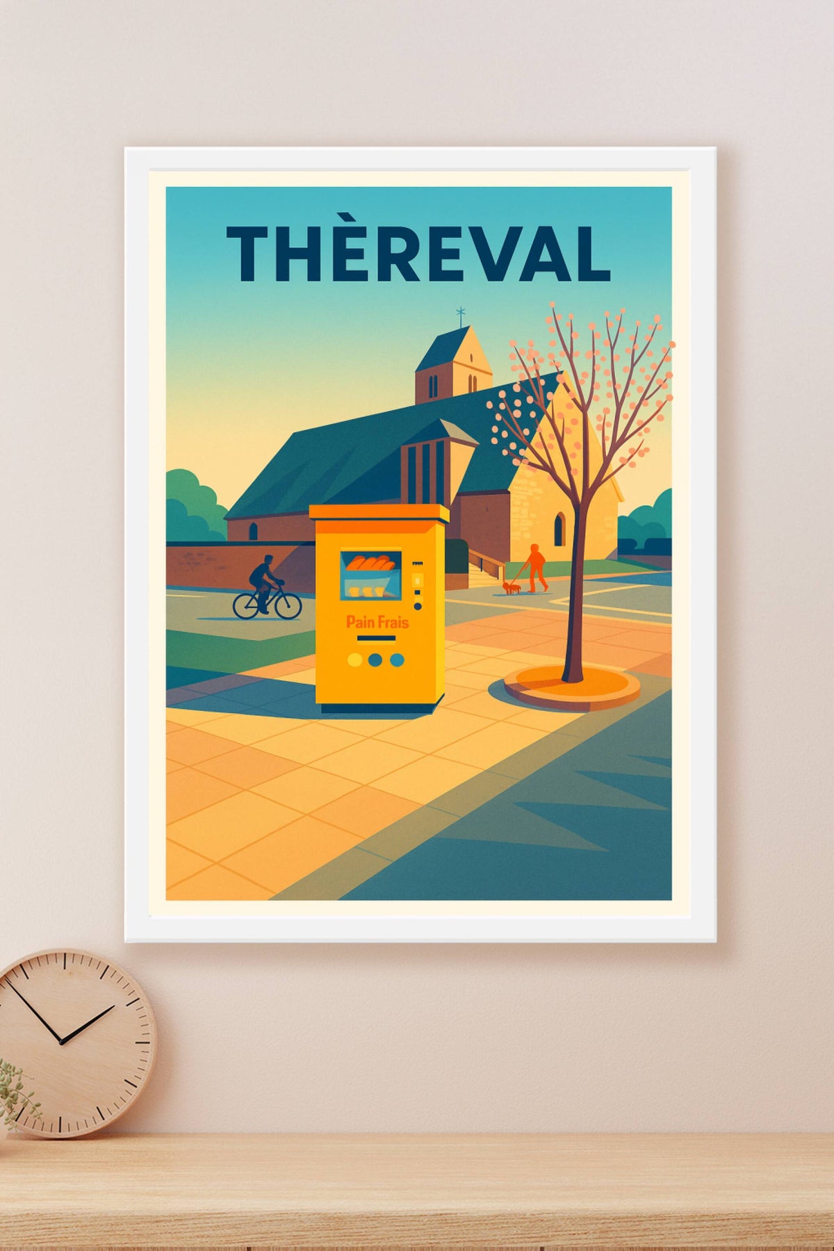 Affiche de Thèreval - Charme et douceur de la vie locale