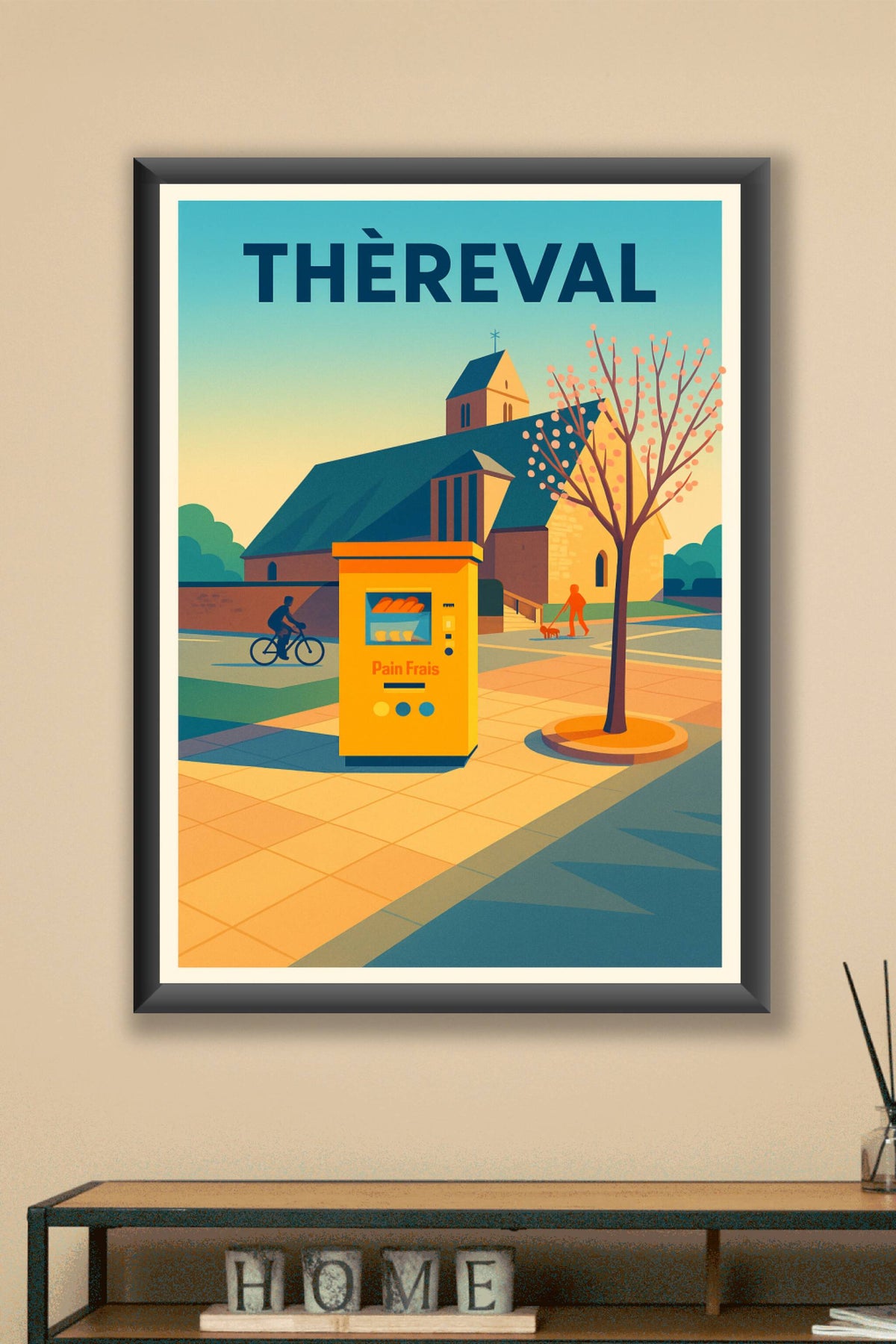 Affiche de Thèreval - Charme et douceur de la vie locale