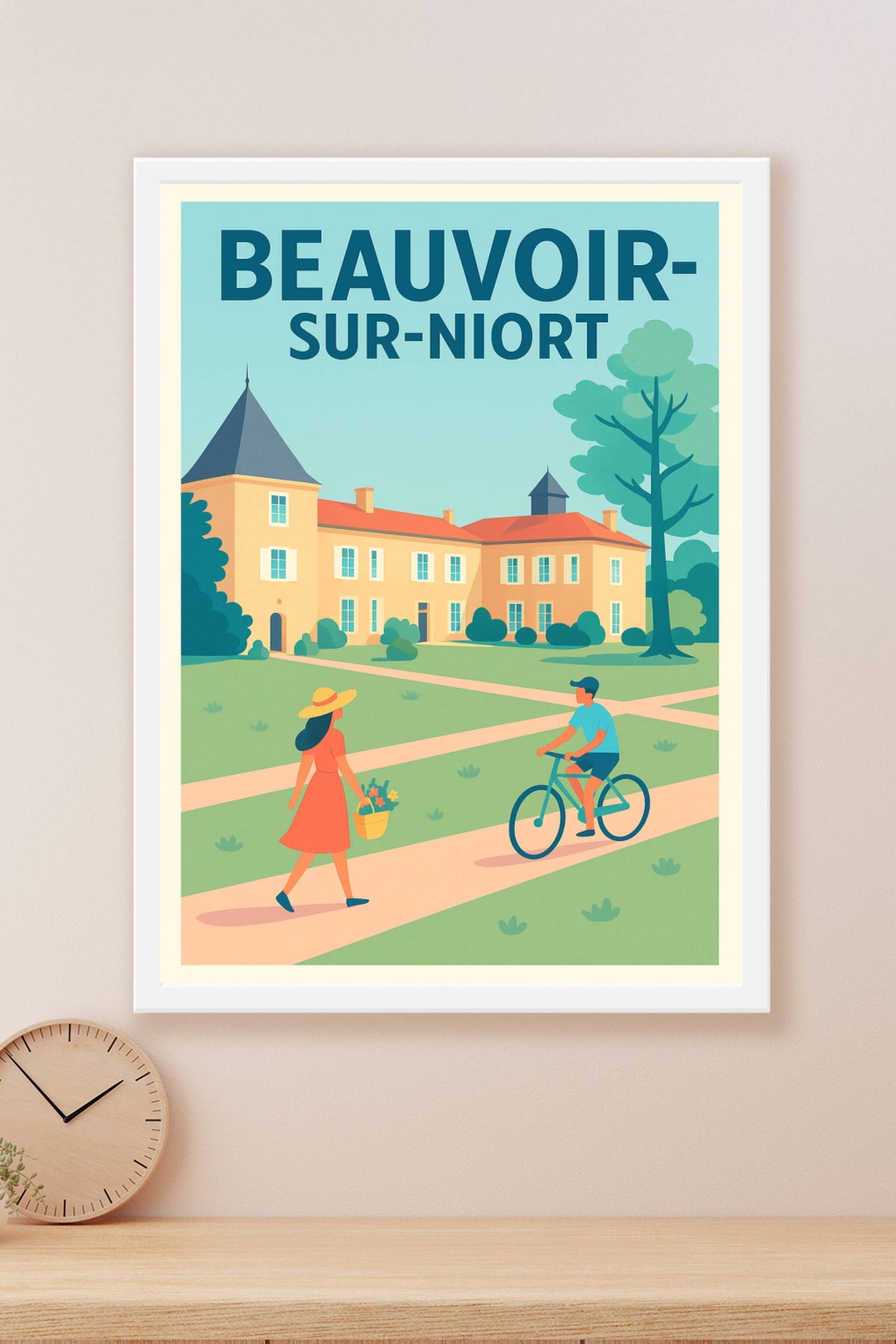 Affiche de Beauvoir-sur-Niort - Charme et douceur de vivre au quotidien