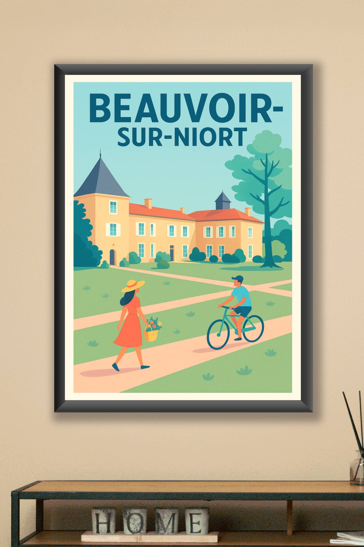 Affiche de Beauvoir-sur-Niort - Charme et douceur de vivre au quotidien