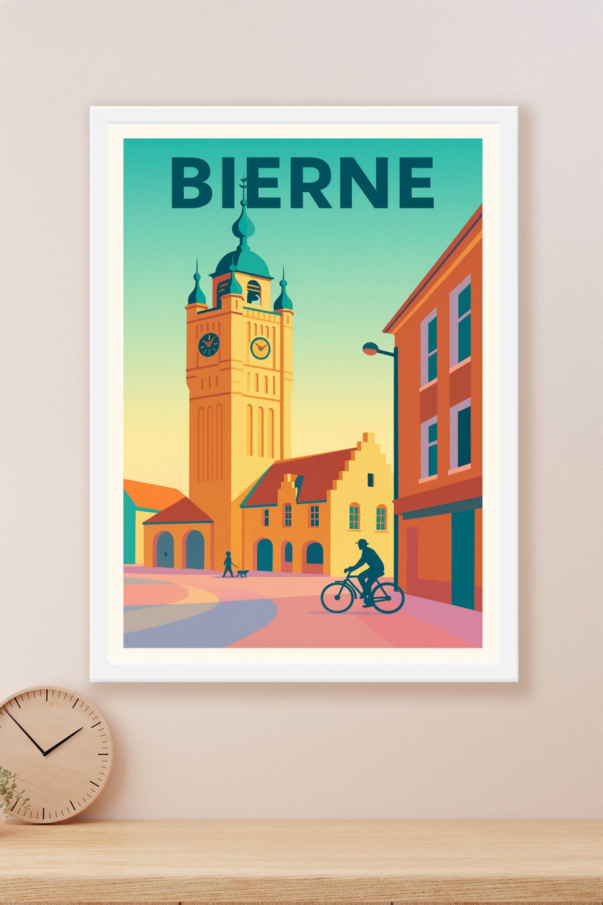 Affiche de Bierne - Charme et Sérénité au Cœur du Village
