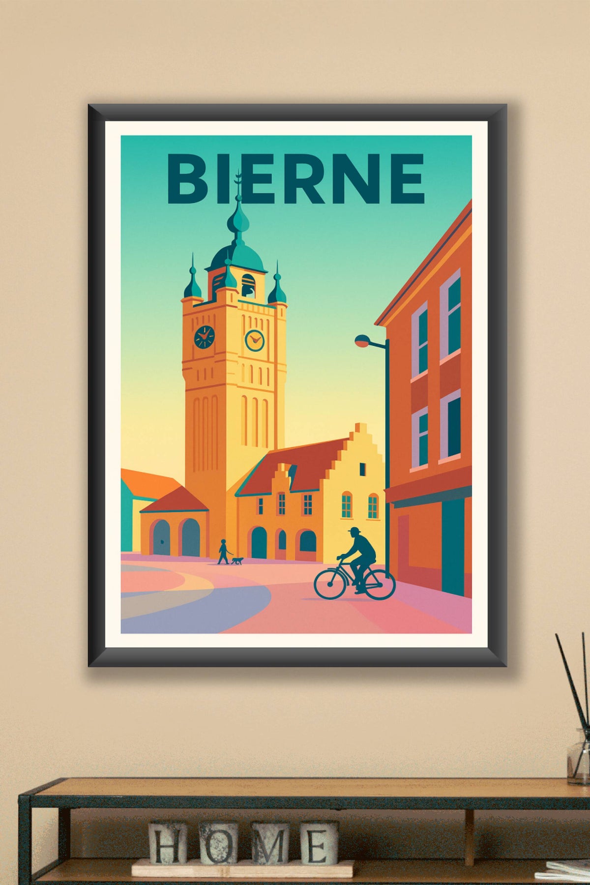 Affiche de Bierne - Charme et Sérénité au Cœur du Village