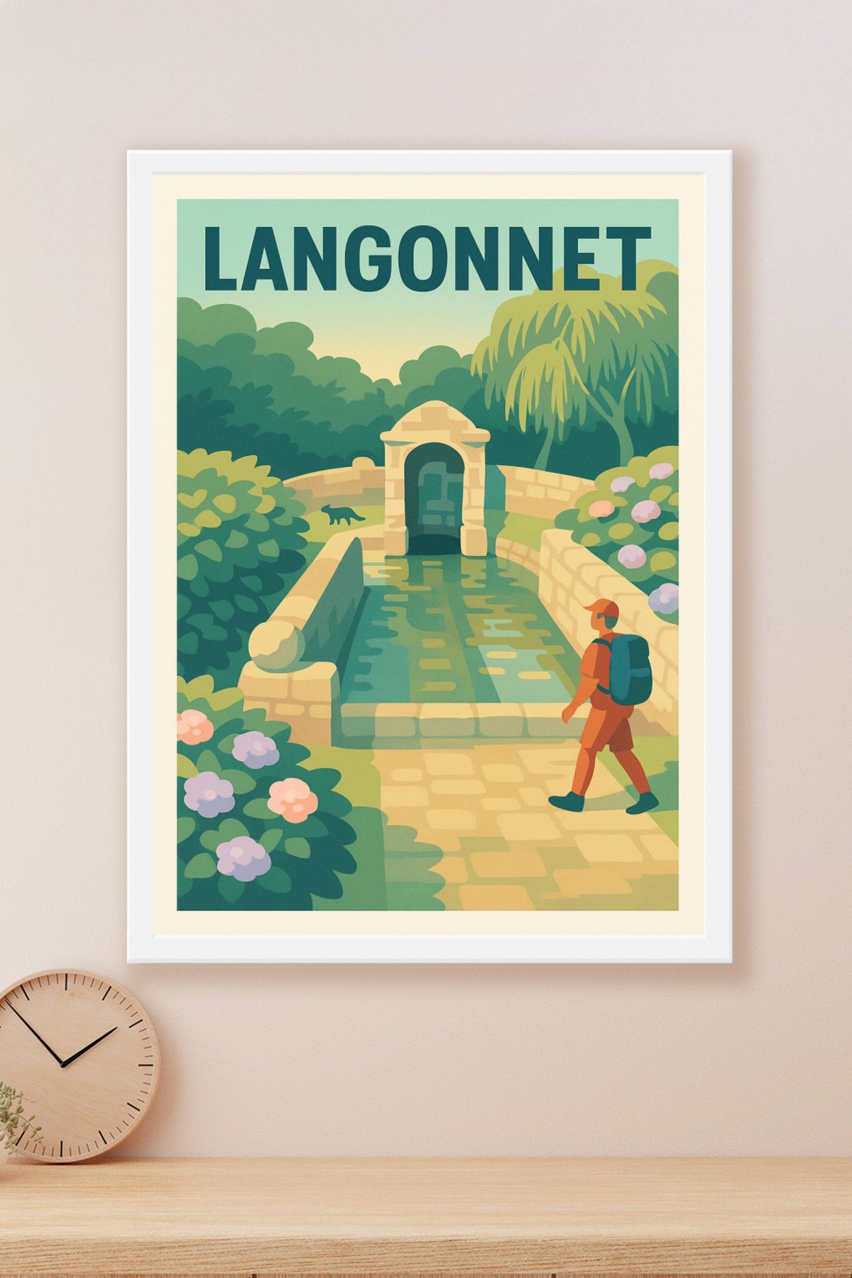 Affiche de Langonnet - Invitation à la découverte paisible