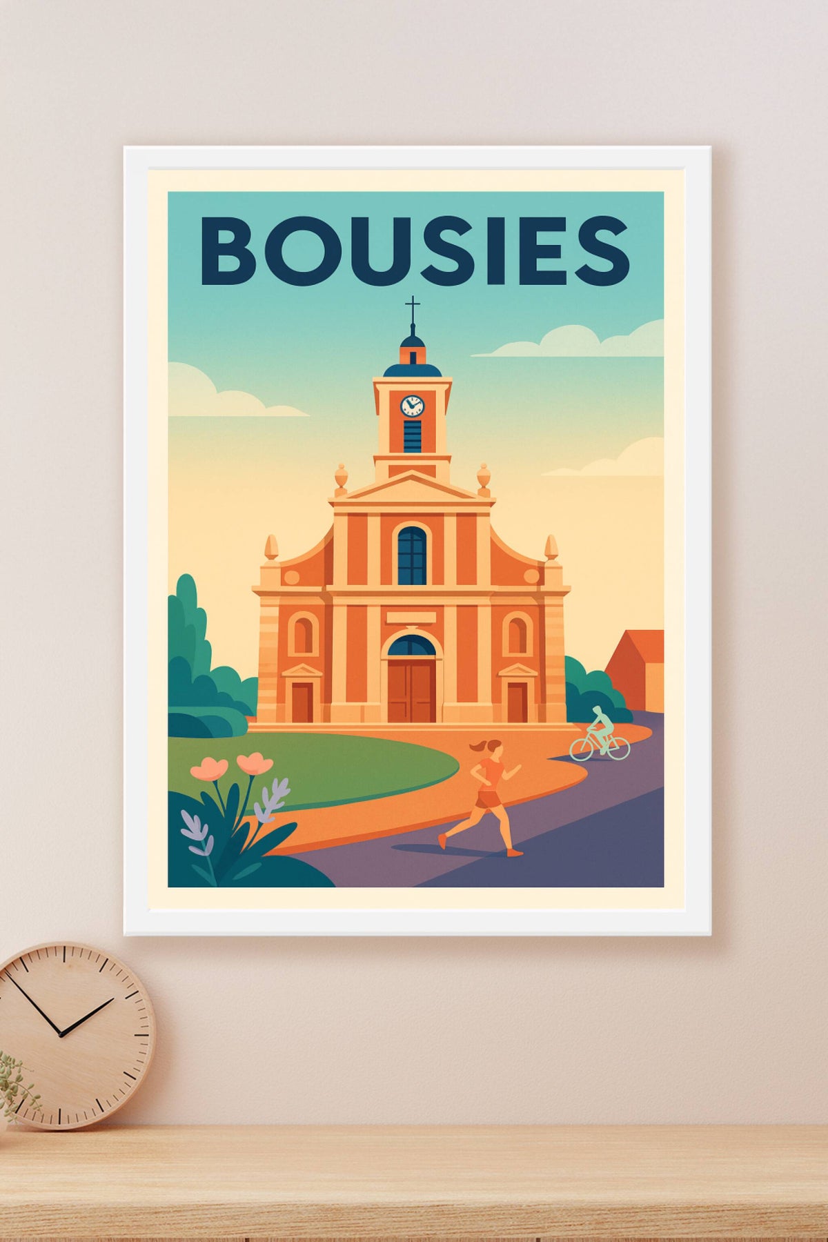 Affiche de Bousies - Charme et Sérénité au Cœur du Village