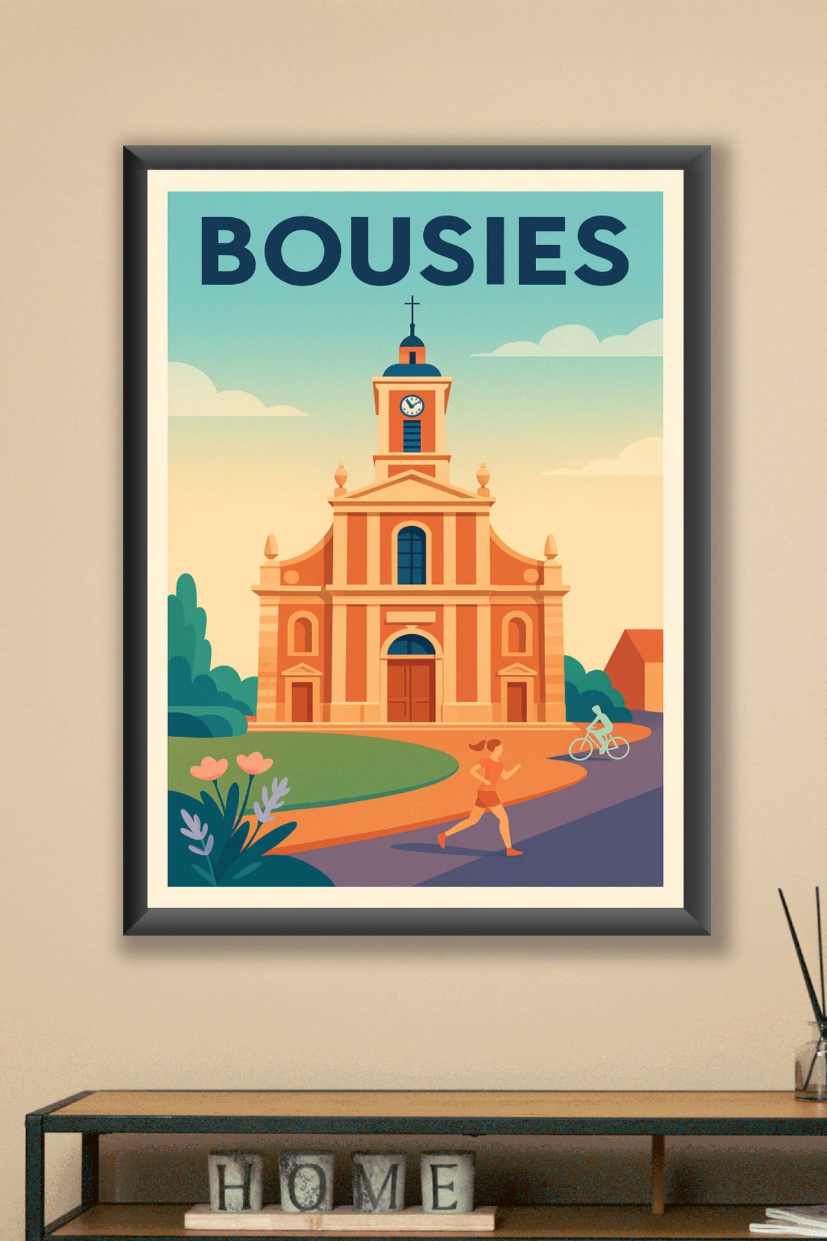Affiche de Bousies - Charme et Sérénité au Cœur du Village